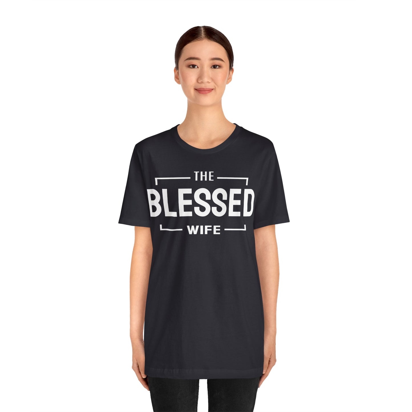 Blessed Wife - Couples Collection Unisex Jersey Short Sleeve Tee