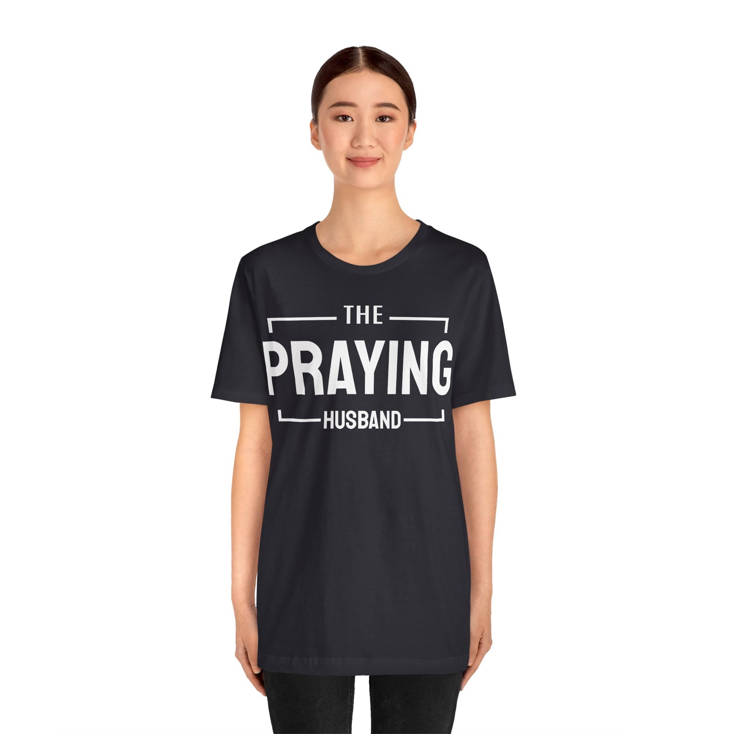 Praying Husband - Couples Collection Unisex Jersey Short Sleeve Tee