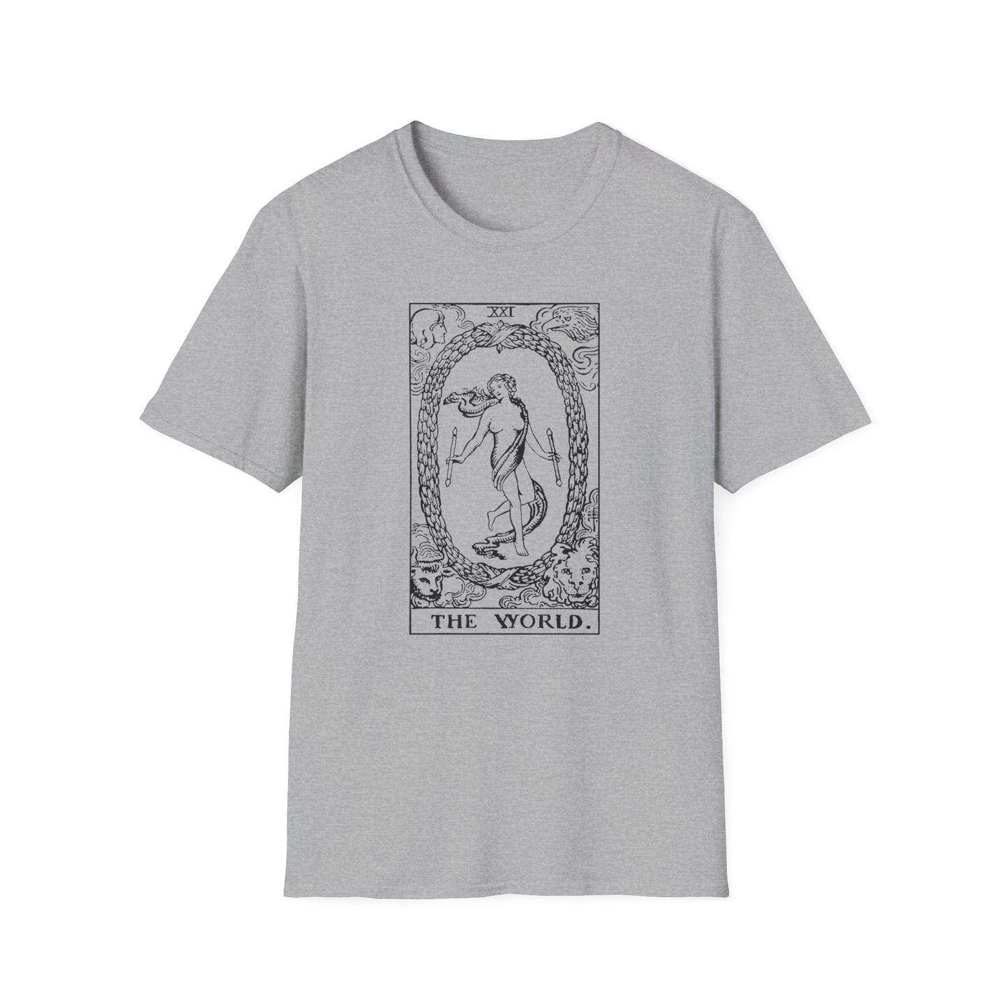 The World - Arcana Collection - Unisex Softstyle T-Shirt