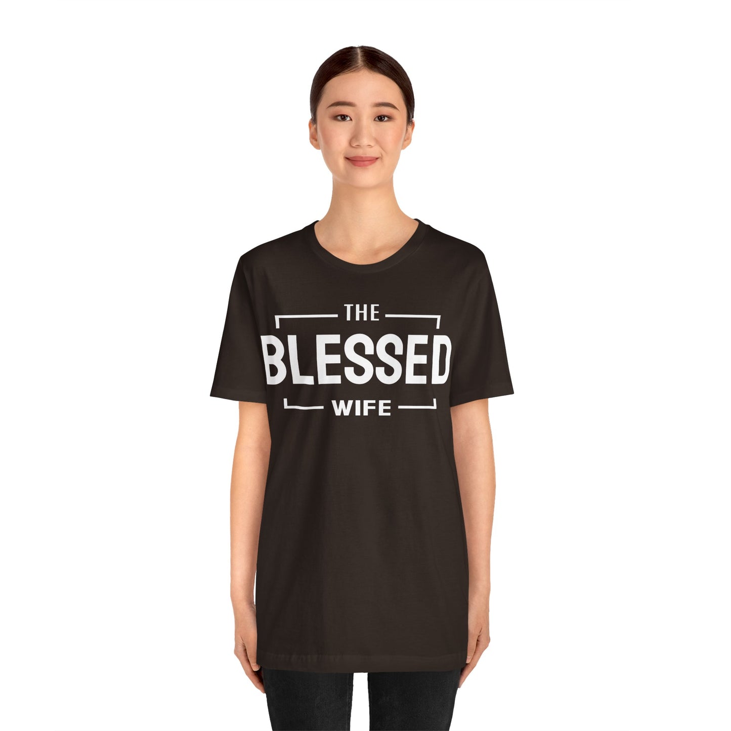 Blessed Wife - Couples Collection Unisex Jersey Short Sleeve Tee