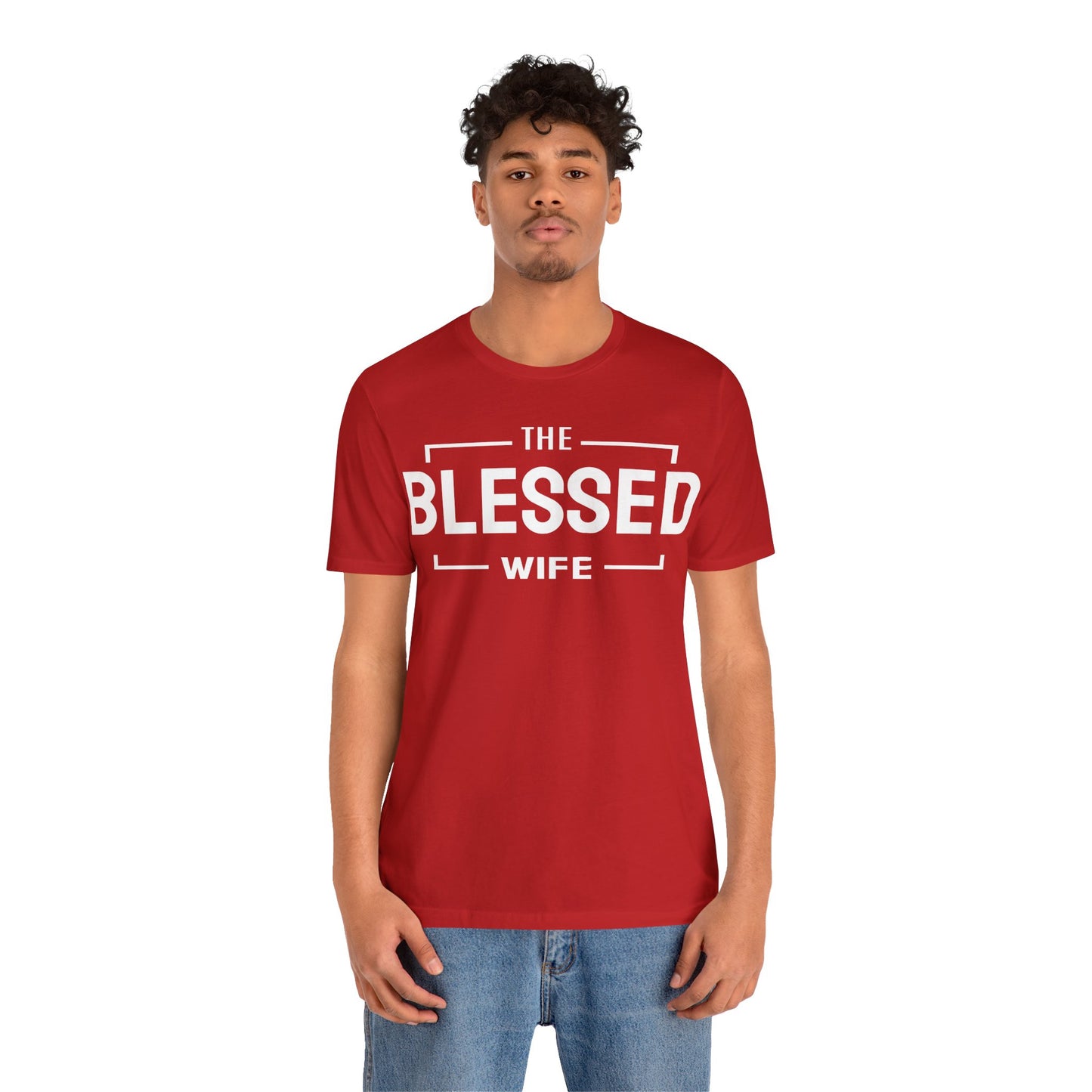 Blessed Wife - Couples Collection Unisex Jersey Short Sleeve Tee