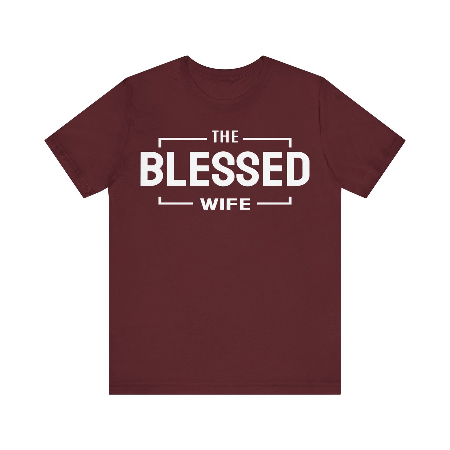 Blessed Wife - Couples Collection Unisex Jersey Short Sleeve Tee