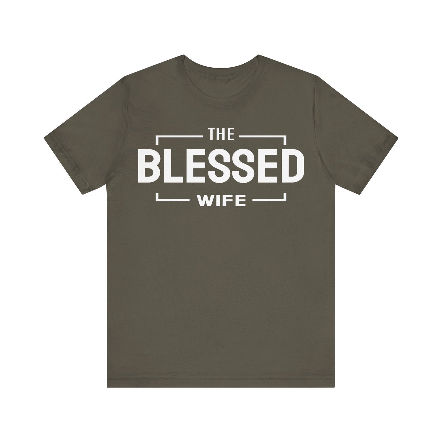 Blessed Wife - Couples Collection Unisex Jersey Short Sleeve Tee