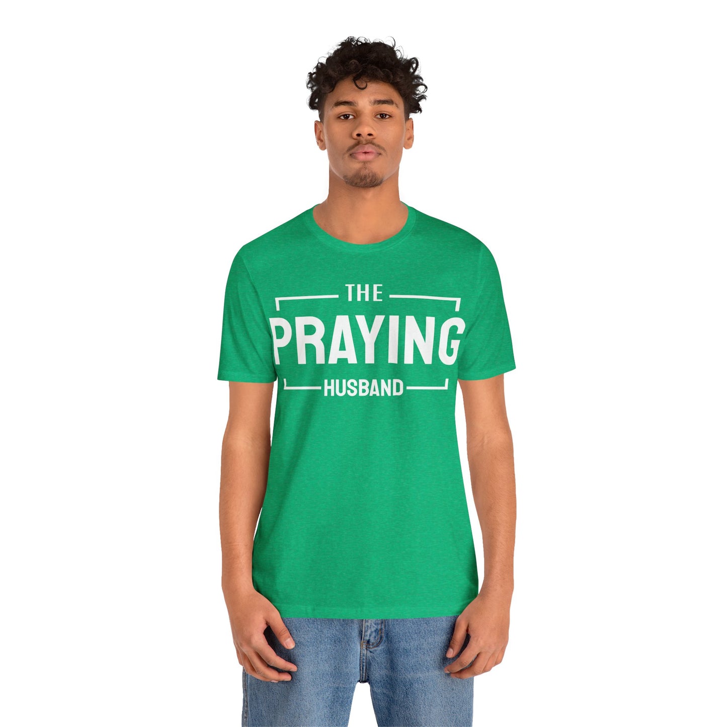 Praying Husband - Couples Collection Unisex Jersey Short Sleeve Tee