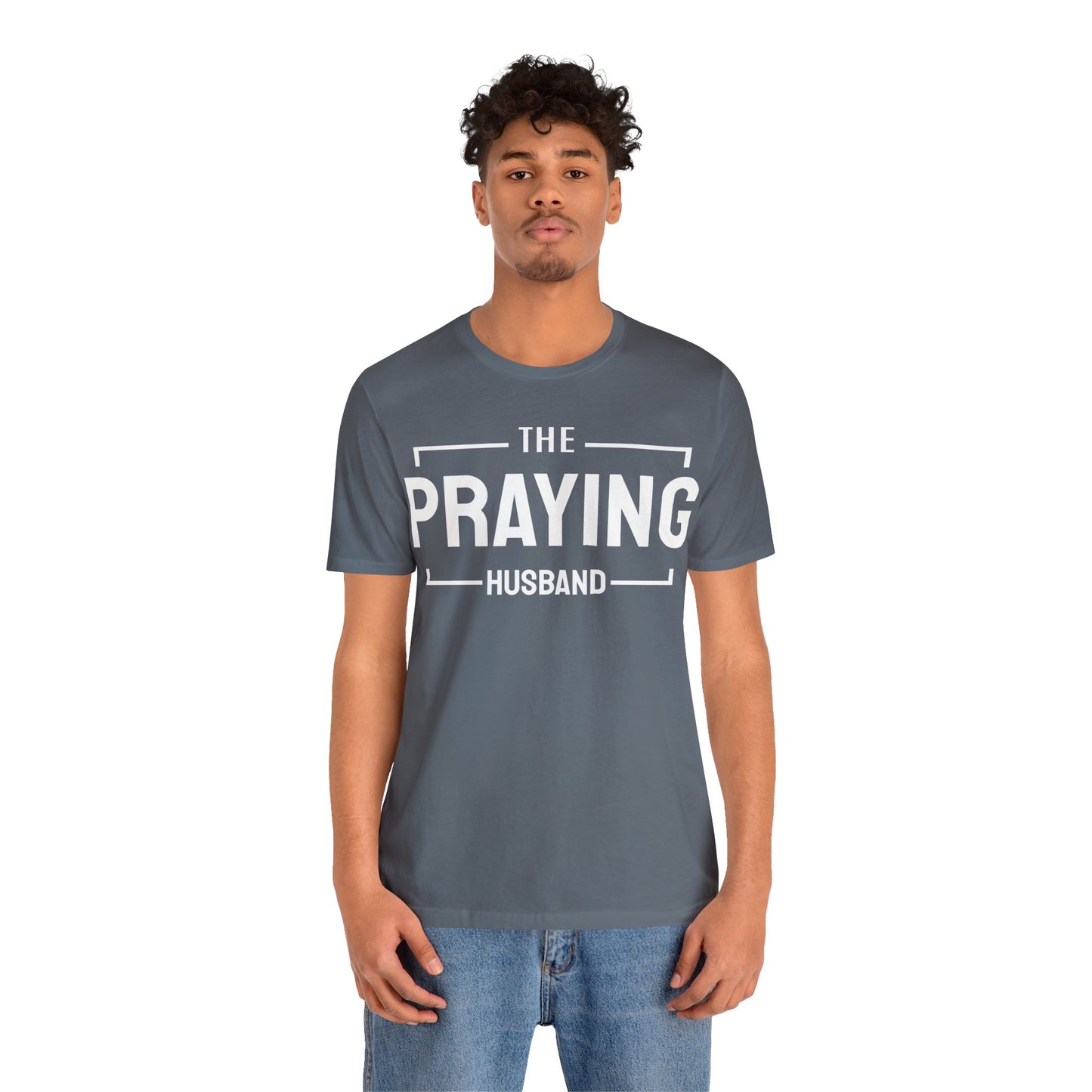 Praying Husband - Couples Collection Unisex Jersey Short Sleeve Tee