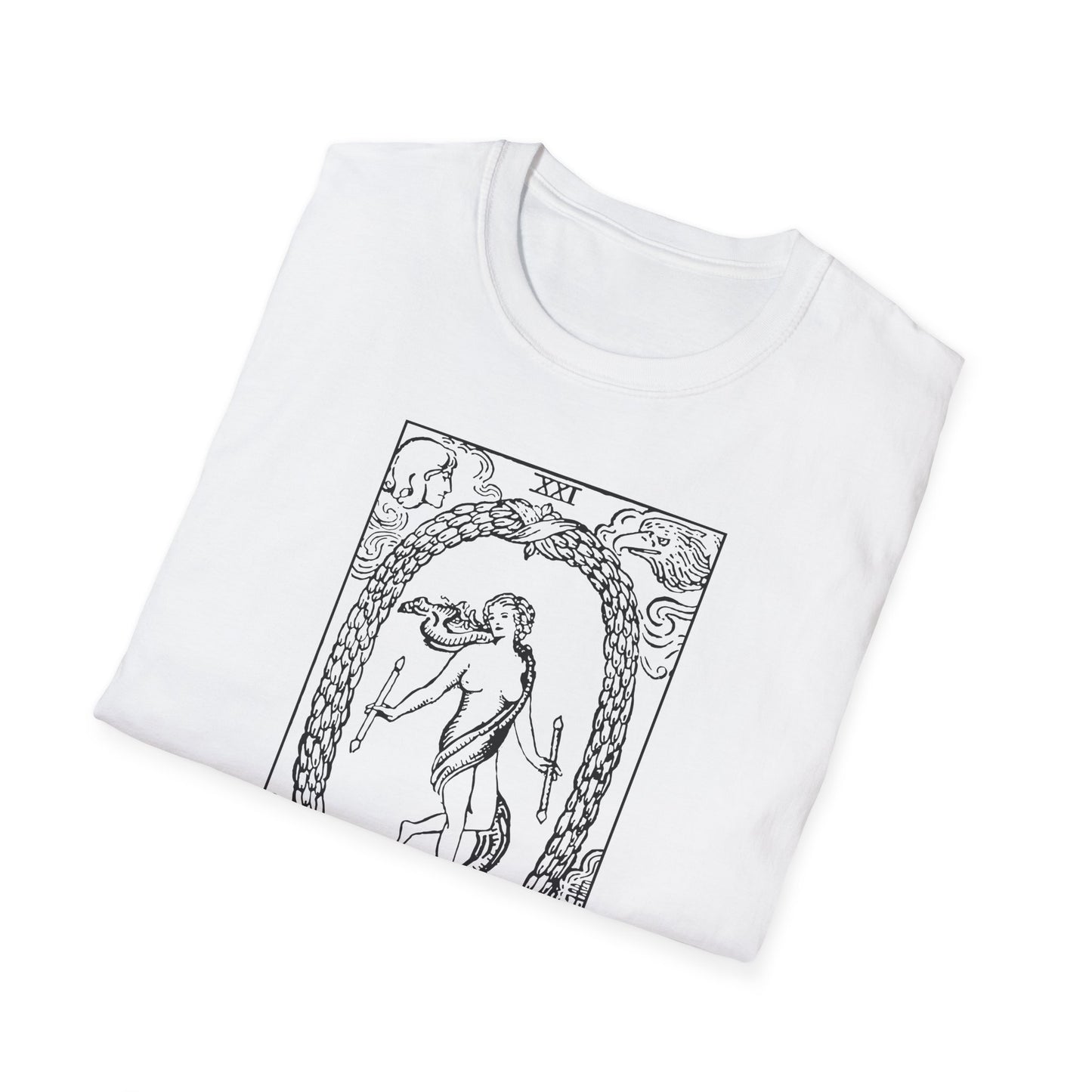 The World - Arcana Collection - Unisex Softstyle T-Shirt