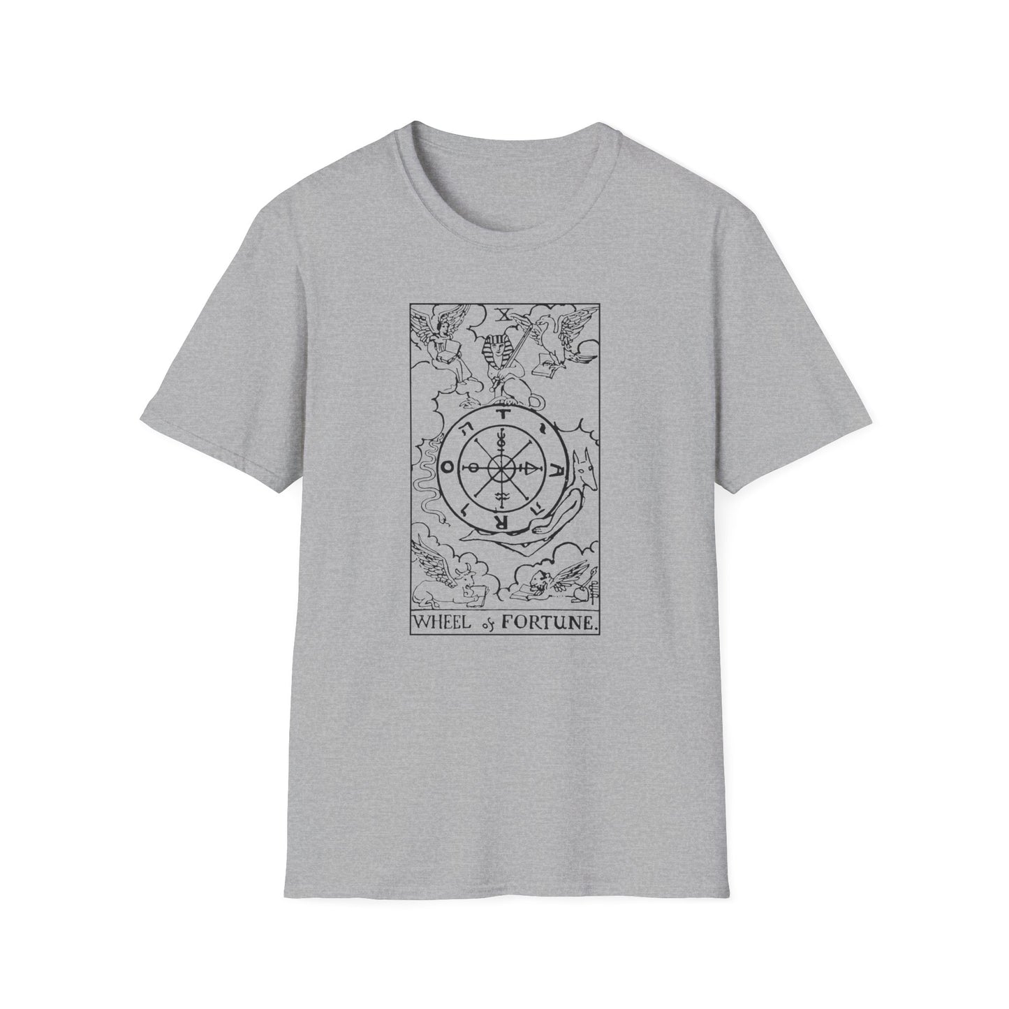 Wheel of Fortune - Arcana Collection Unisex Softstyle T-Shirt