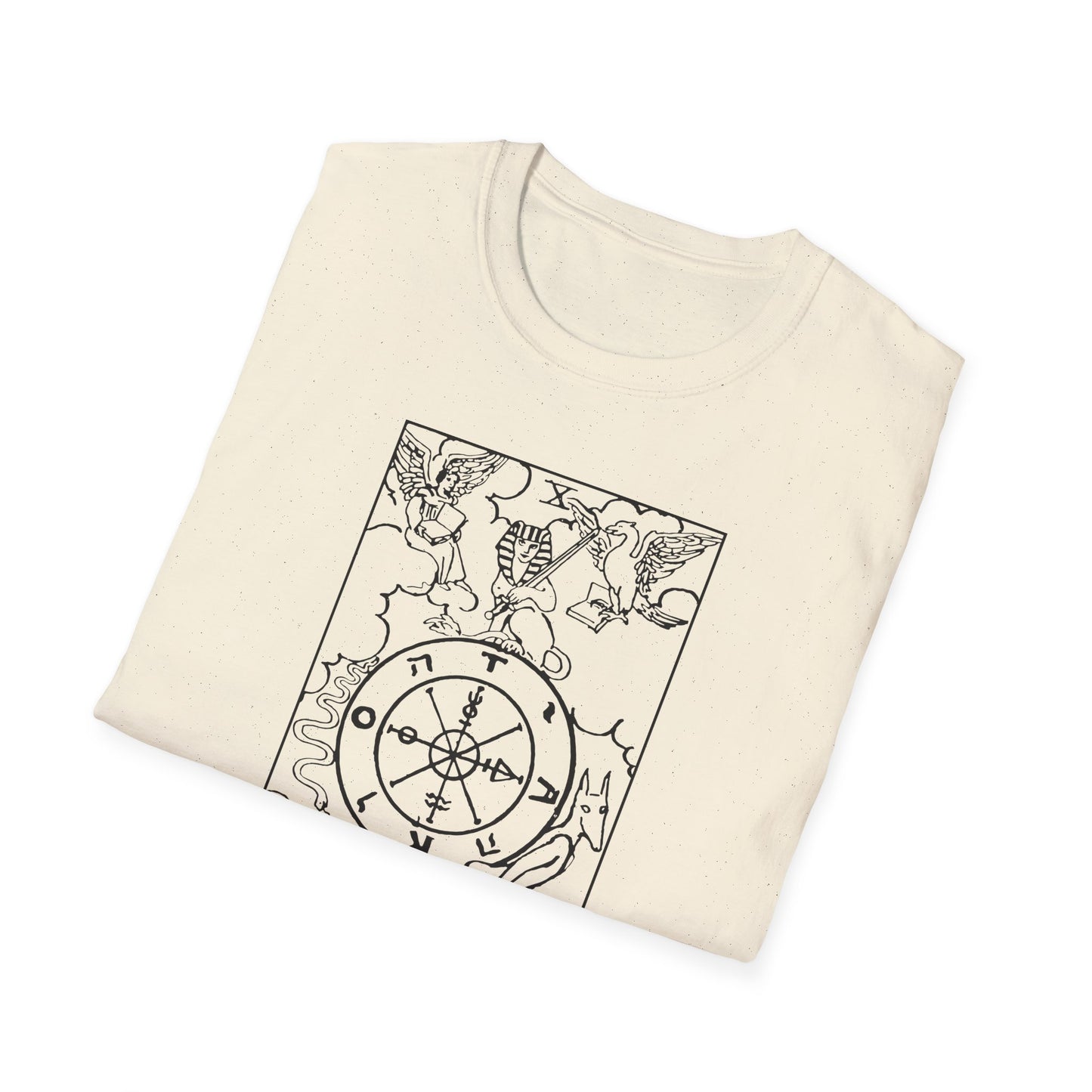 Wheel of Fortune - Arcana Collection Unisex Softstyle T-Shirt