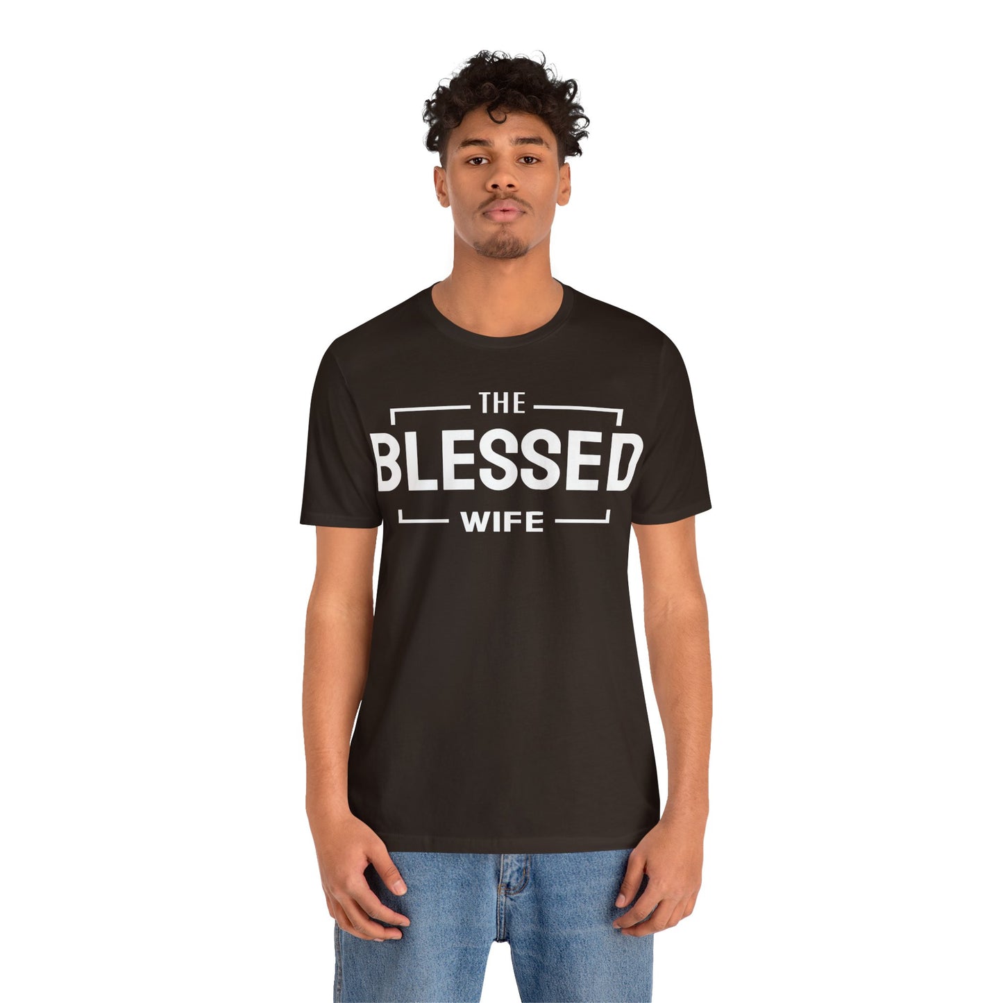 Blessed Wife - Couples Collection Unisex Jersey Short Sleeve Tee