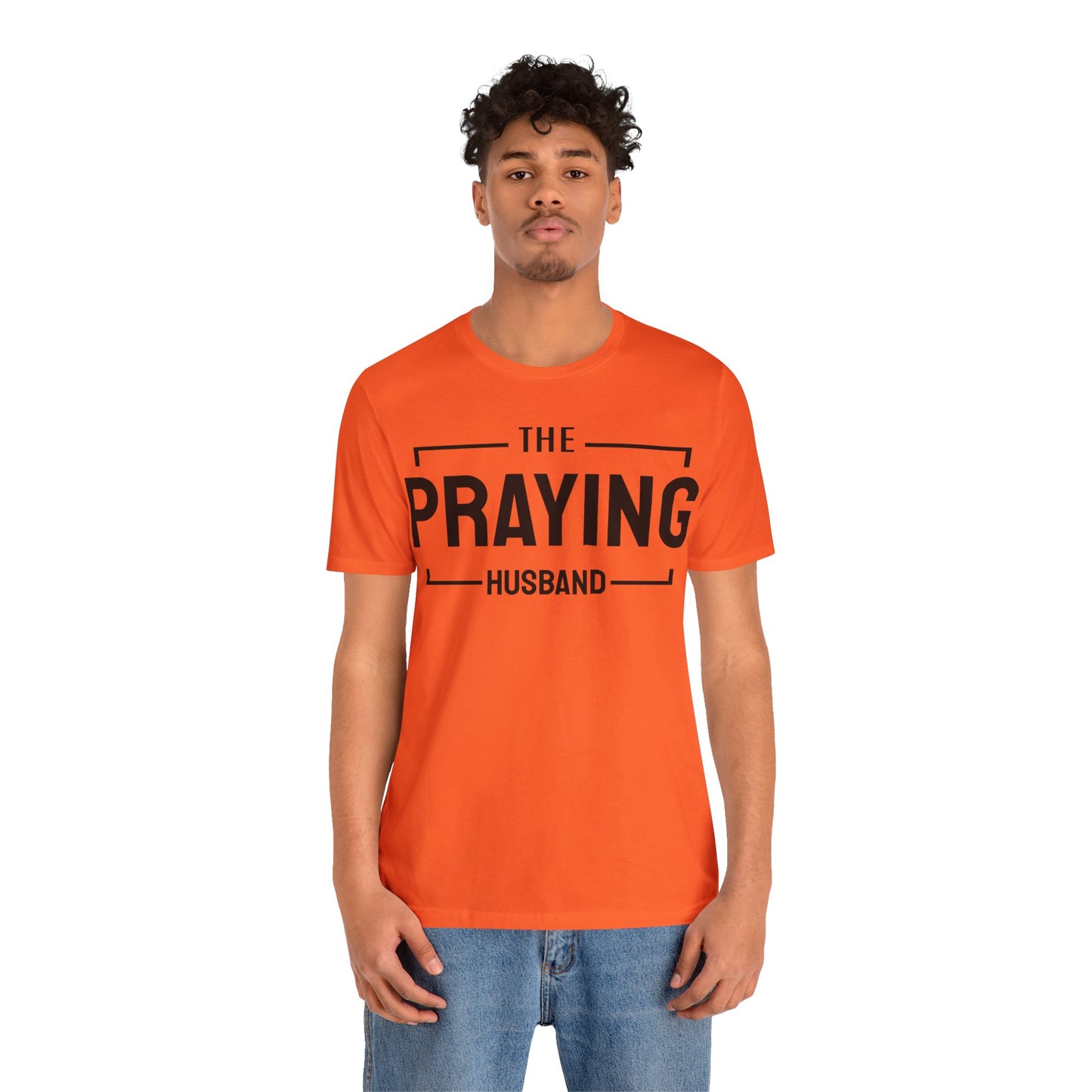 Praying Husband - Couples Collection Unisex Jersey Short Sleeve Tee