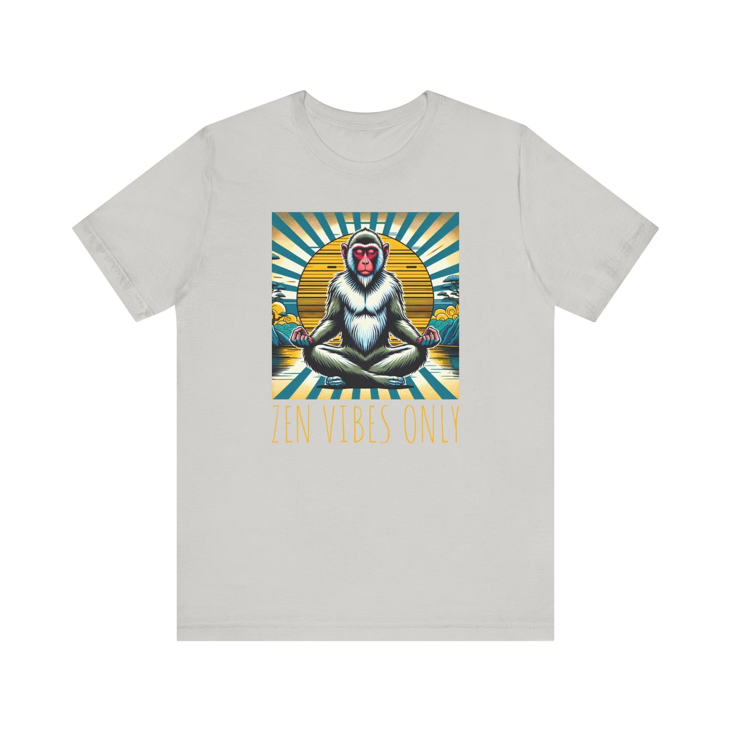 Stay Zen Collection -  Zen Monkey Classic Unisex Tshirt.