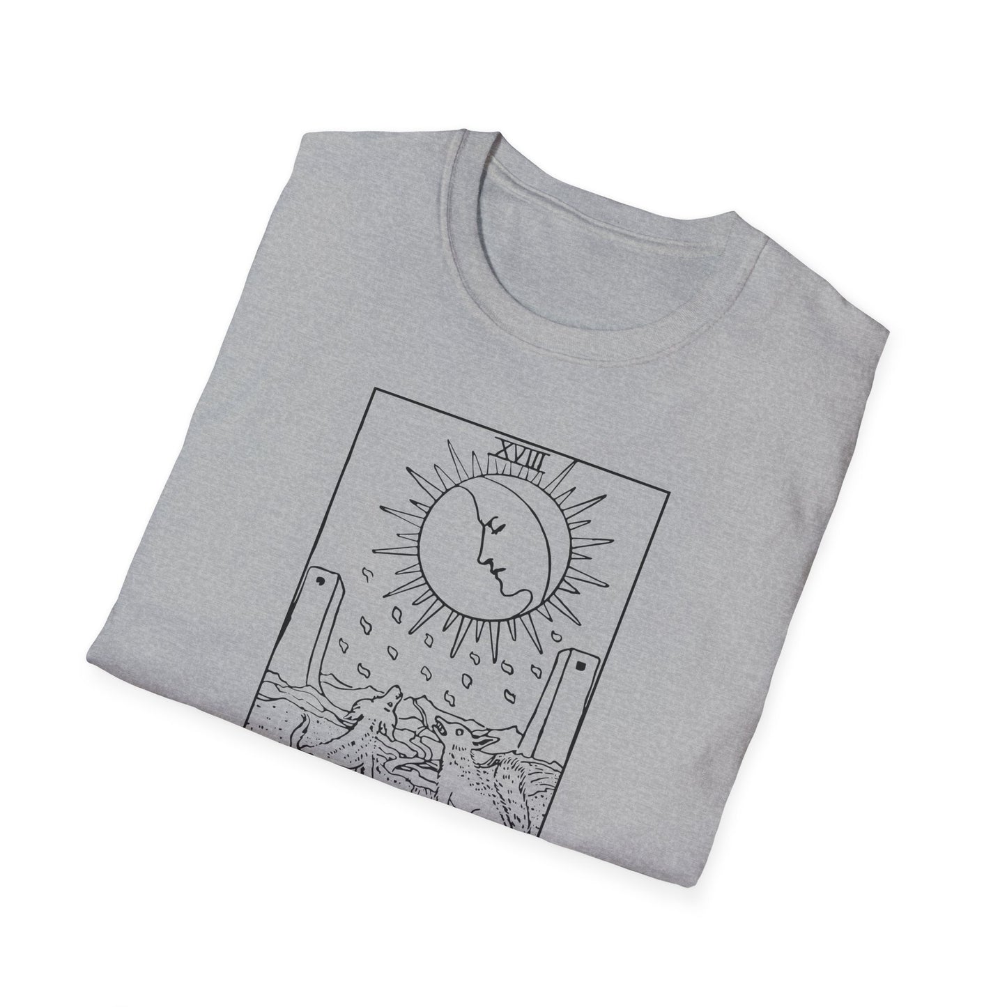 The Moon - Arcana Collection Unisex Softstyle T-Shirt