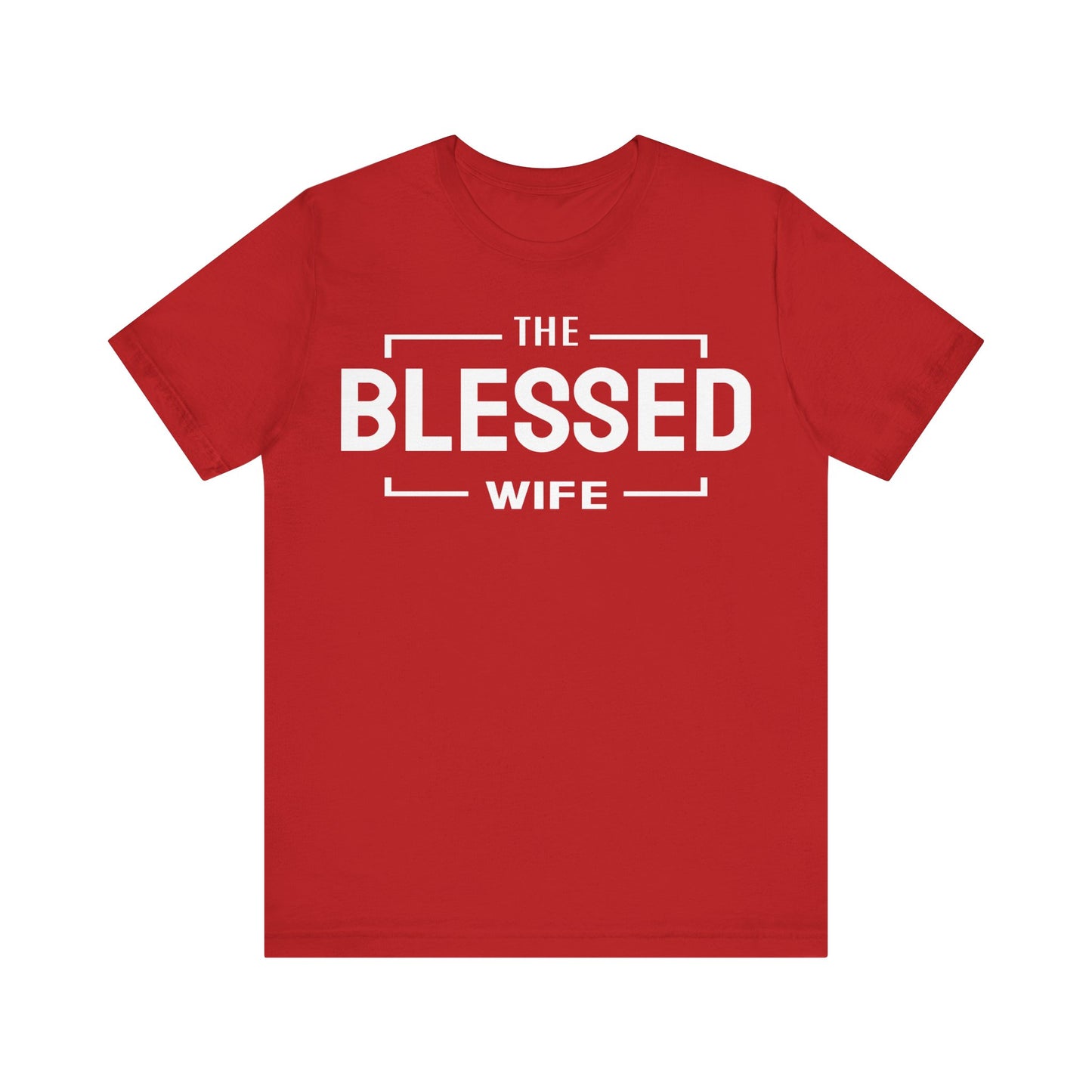 Blessed Wife - Couples Collection Unisex Jersey Short Sleeve Tee