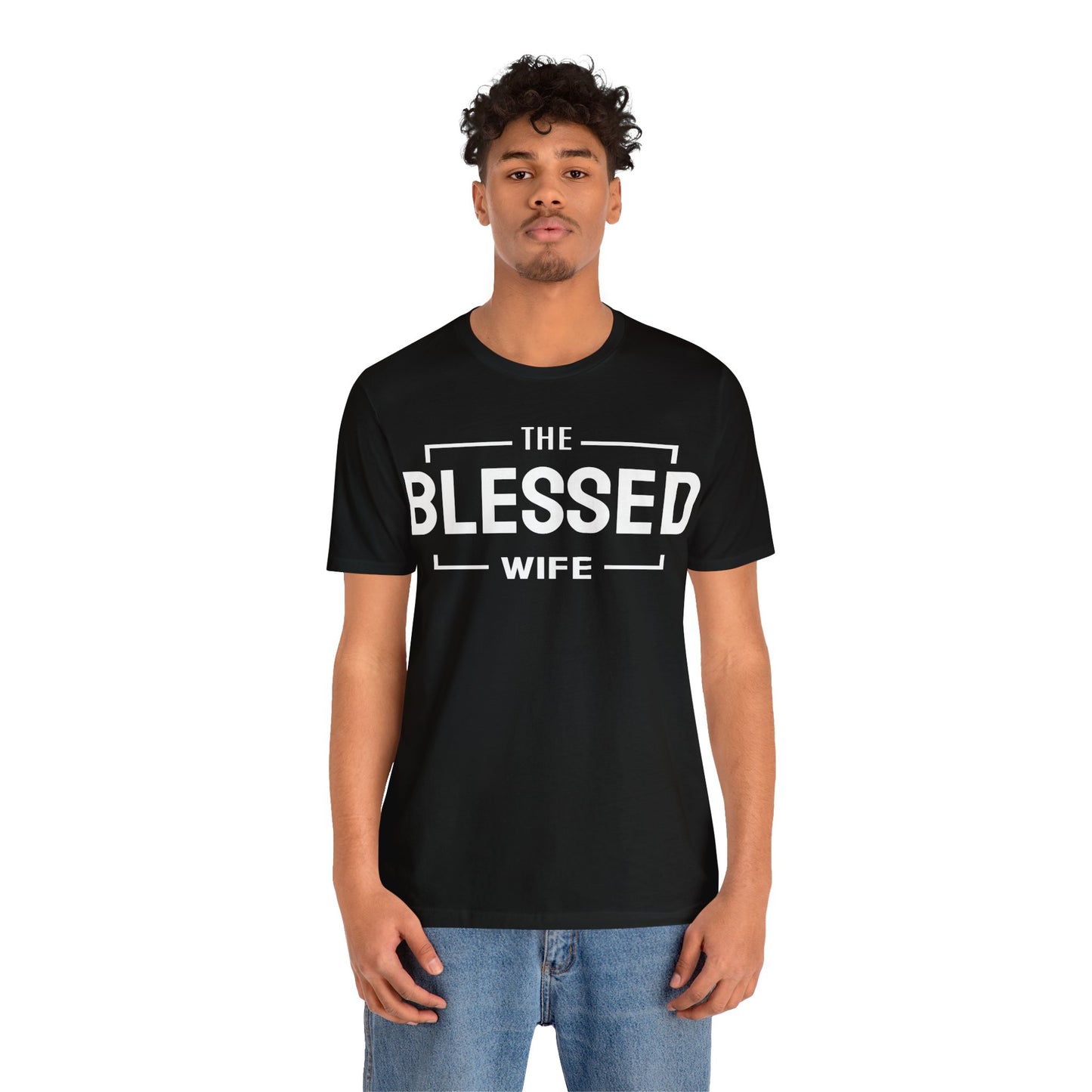 Blessed Wife - Couples Collection Unisex Jersey Short Sleeve Tee