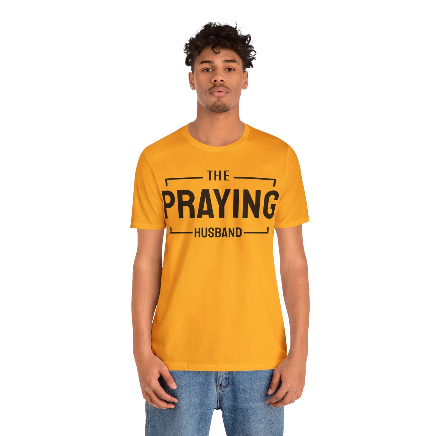 Praying Husband - Couples Collection Unisex Jersey Short Sleeve Tee