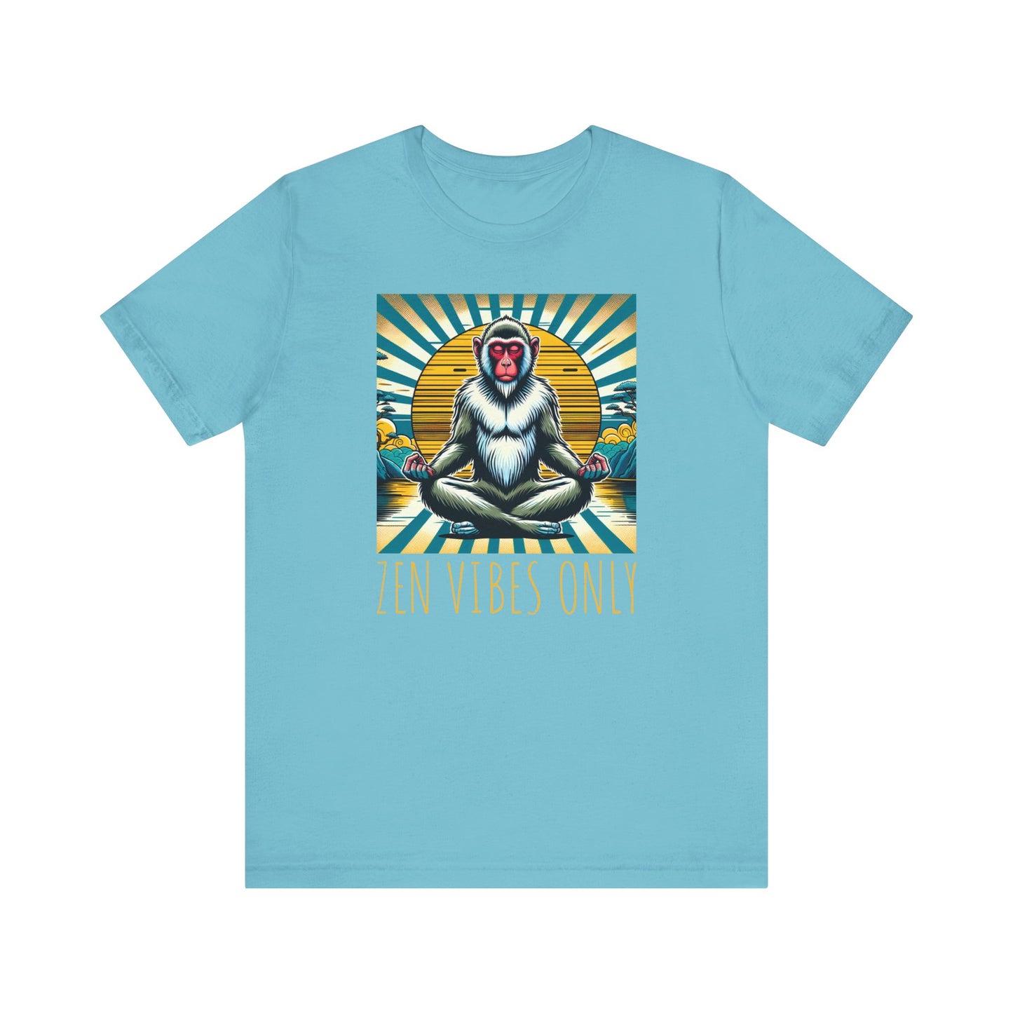 Stay Zen Collection -  Zen Monkey Classic Unisex Tshirt.