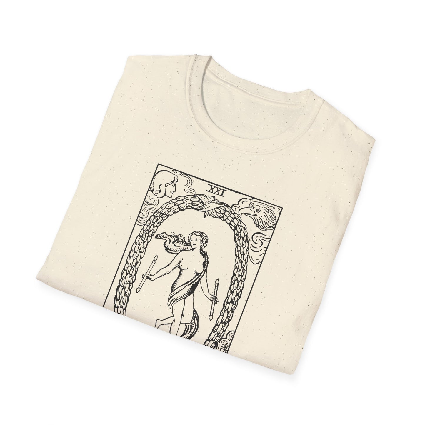 The World - Arcana Collection - Unisex Softstyle T-Shirt