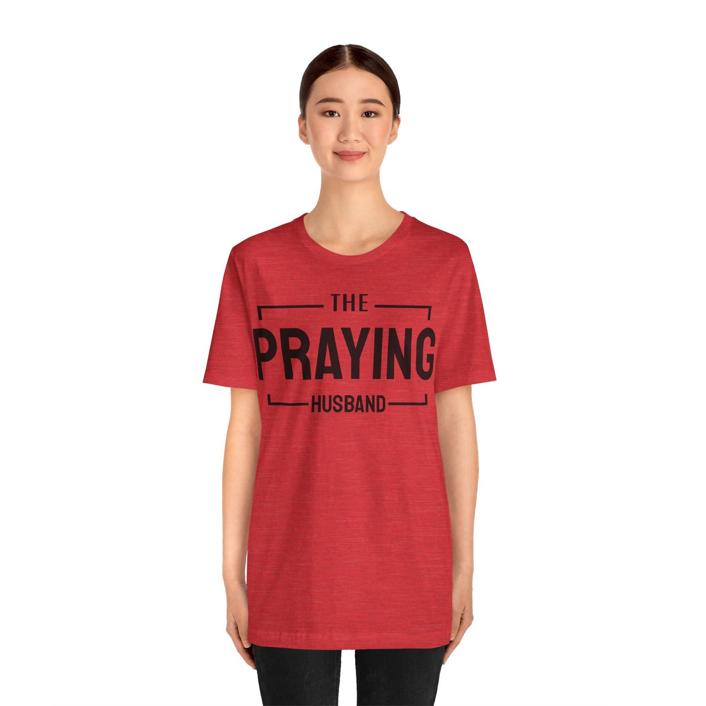 Praying Husband - Couples Collection Unisex Jersey Short Sleeve Tee