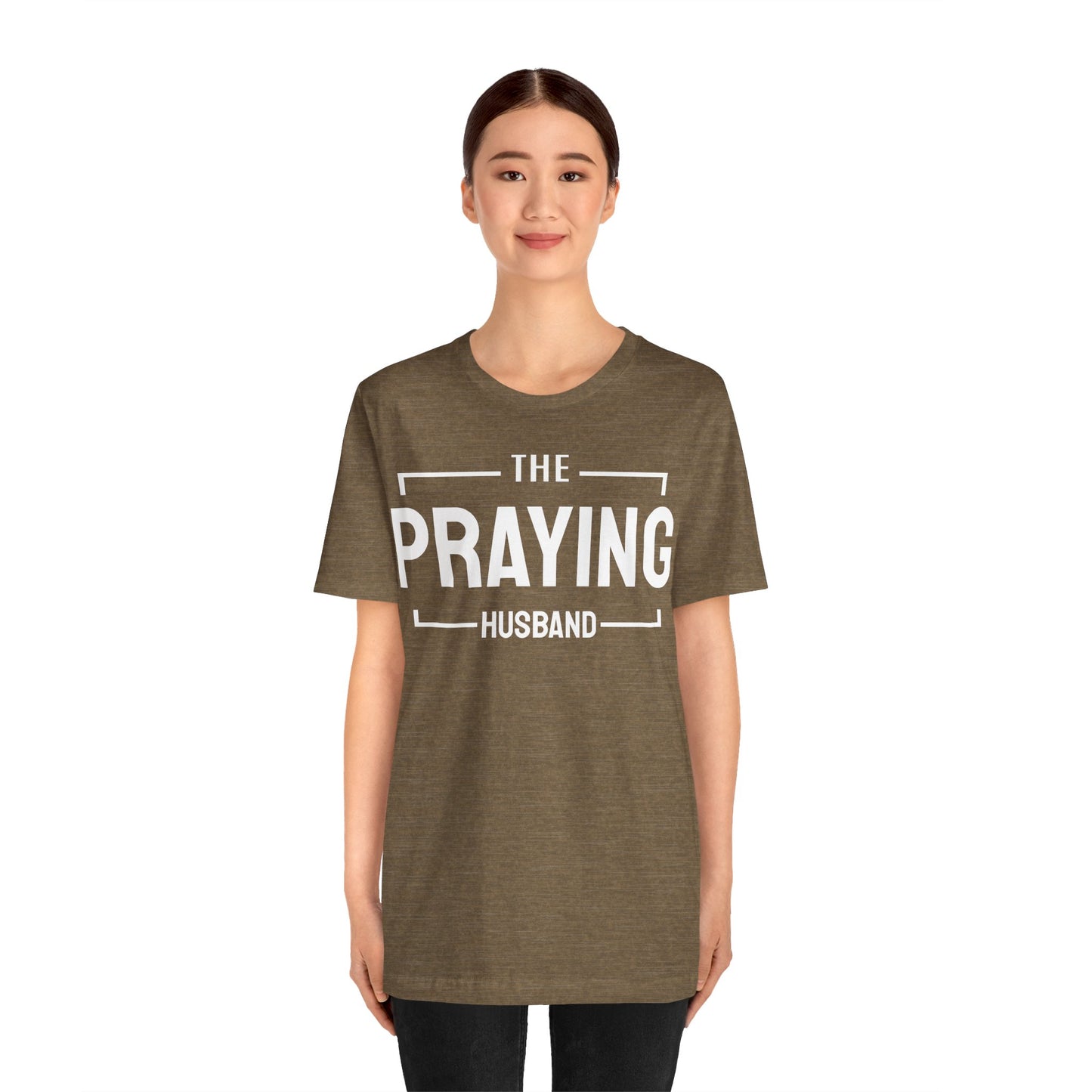 Praying Husband - Couples Collection Unisex Jersey Short Sleeve Tee