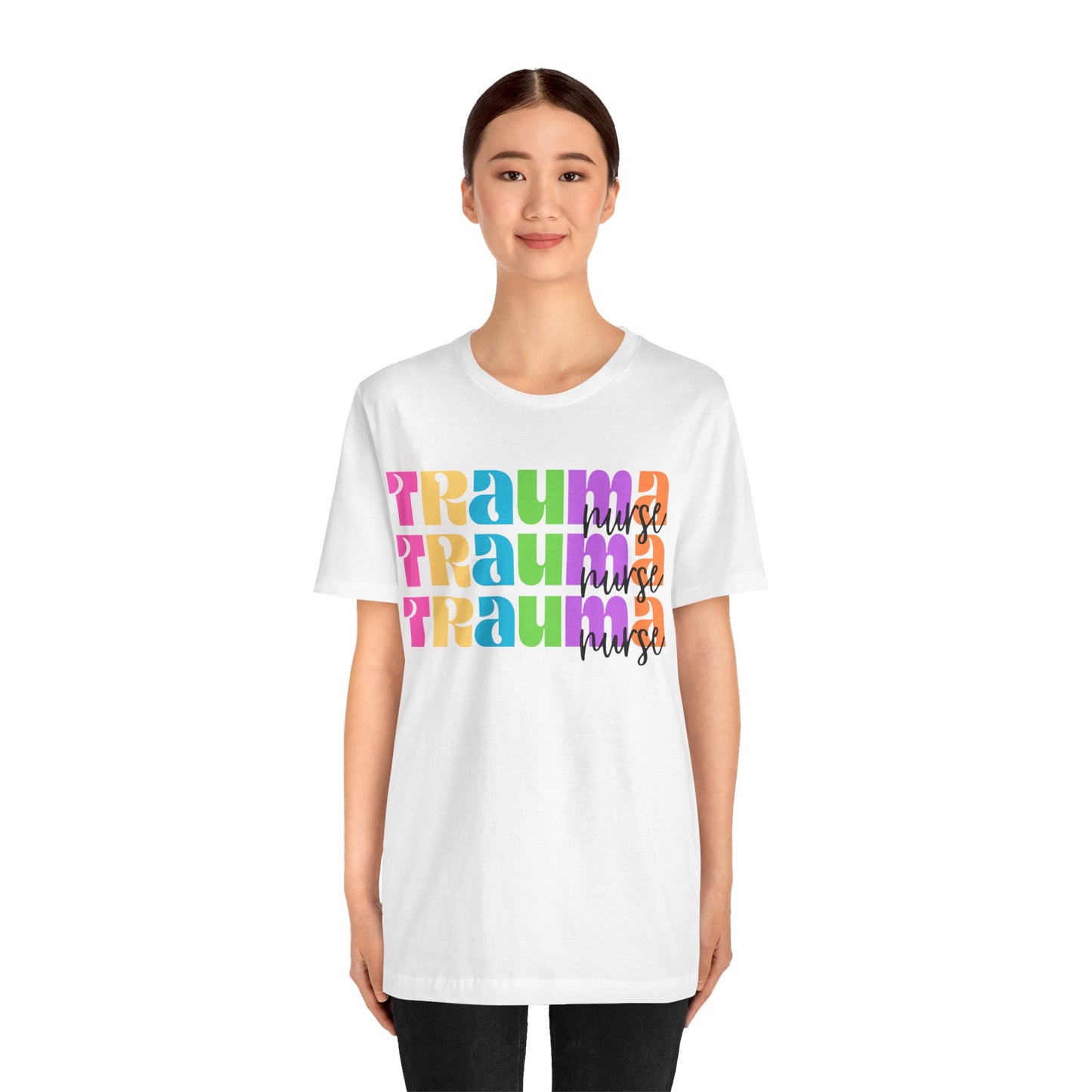 Trauma Nurse Unisex Jersey Short Sleeve Tee