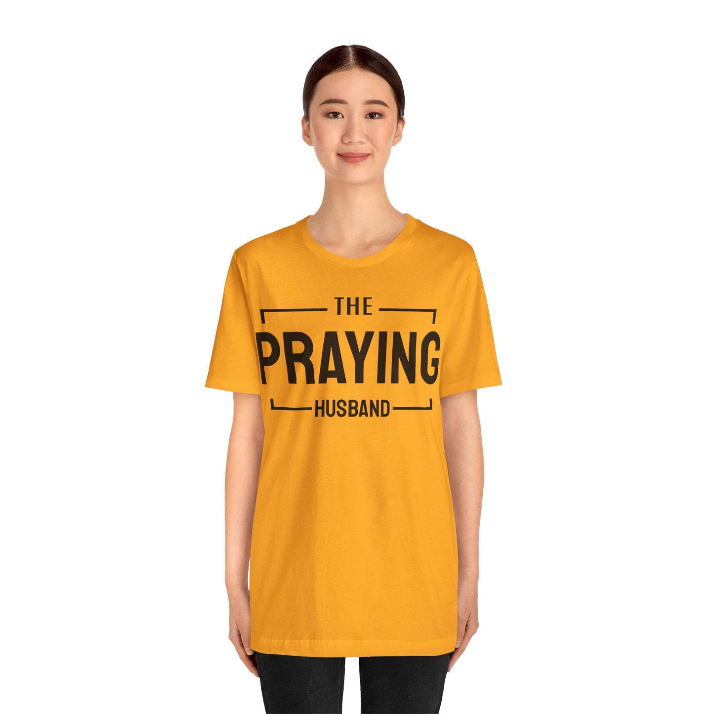 Praying Husband - Couples Collection Unisex Jersey Short Sleeve Tee