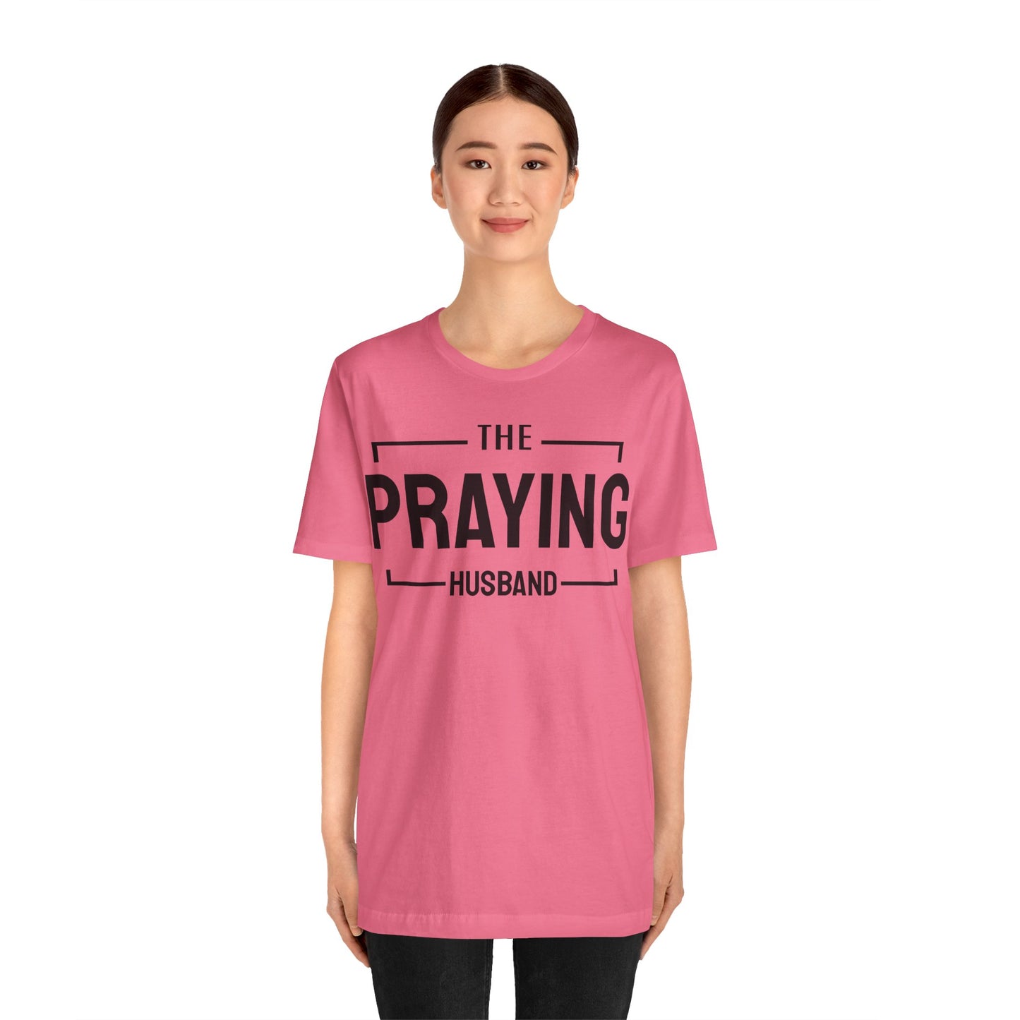 Praying Husband - Couples Collection Unisex Jersey Short Sleeve Tee