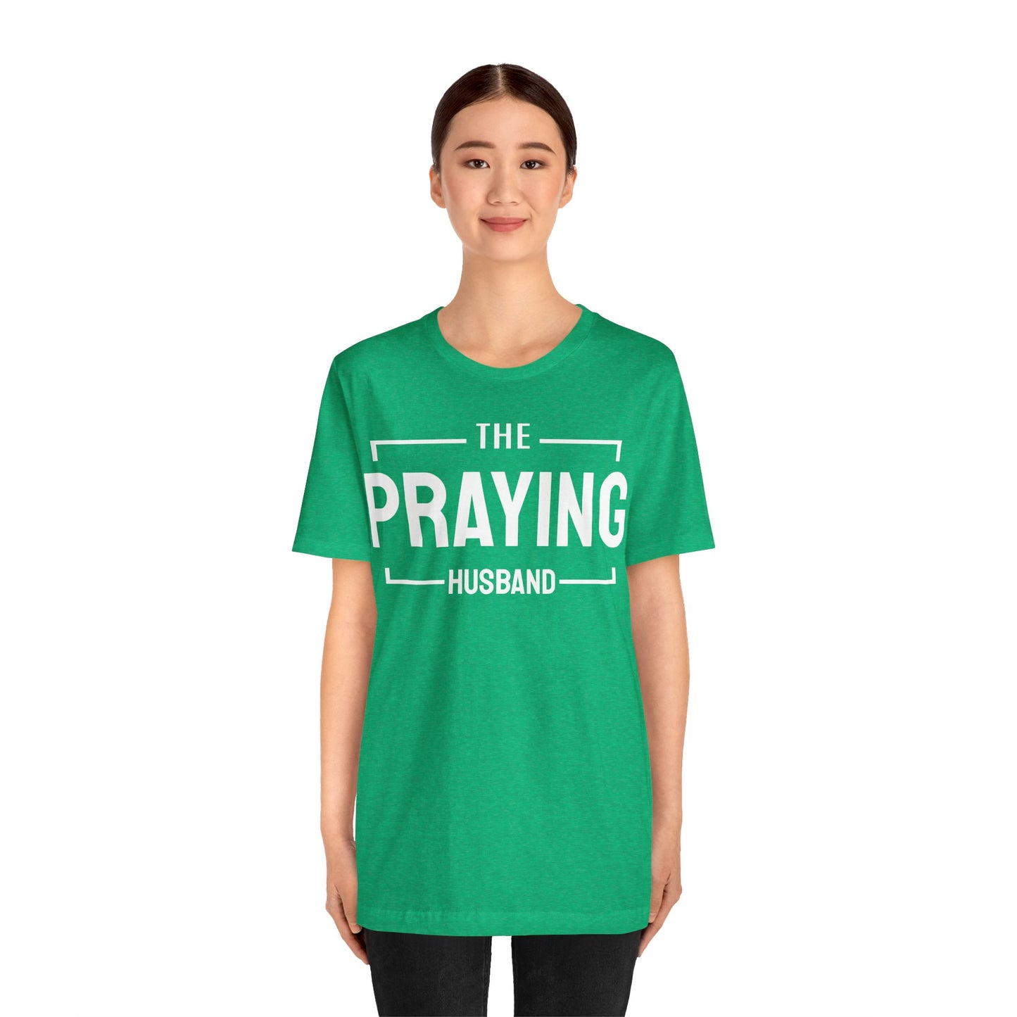 Praying Husband - Couples Collection Unisex Jersey Short Sleeve Tee