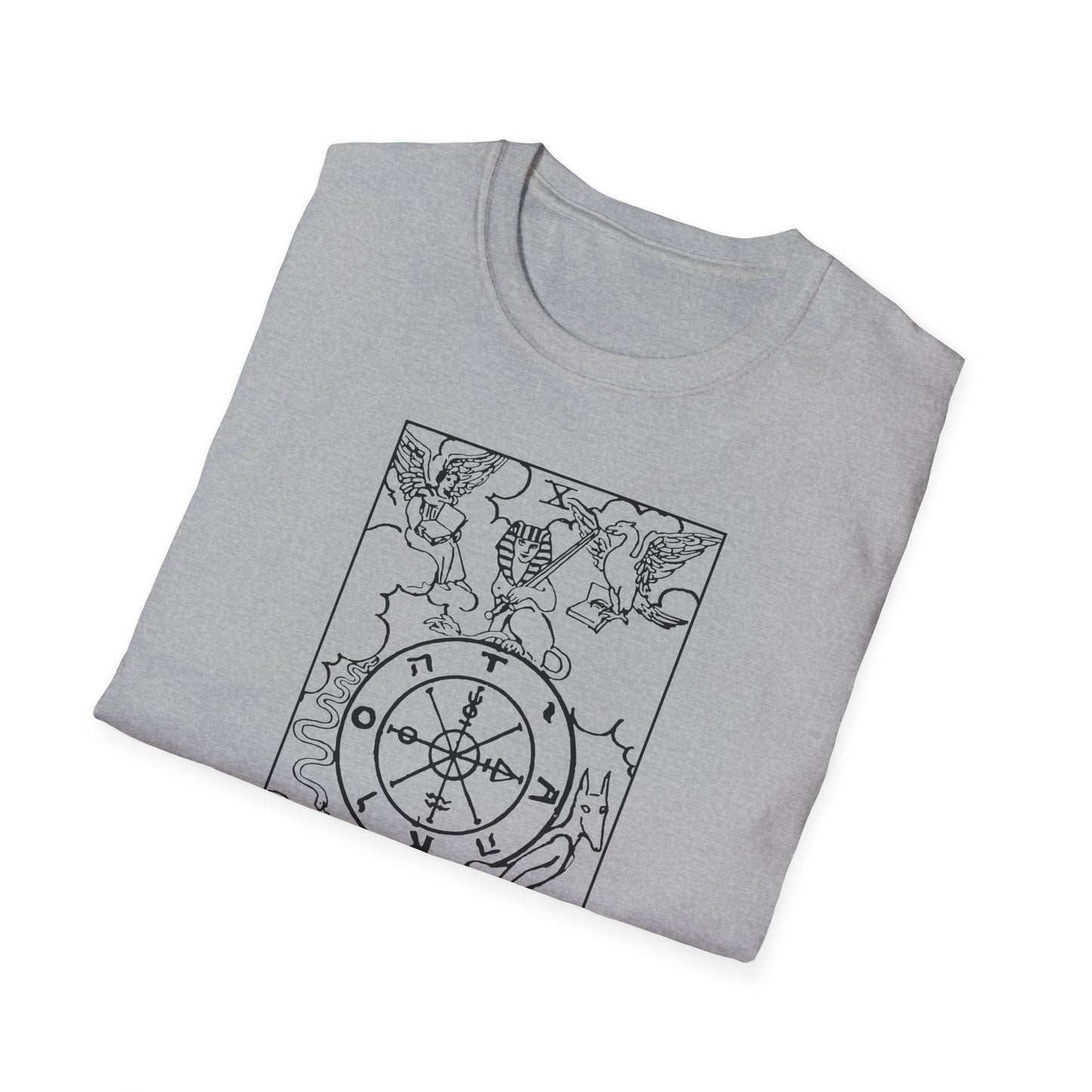 Wheel of Fortune - Arcana Collection Unisex Softstyle T-Shirt