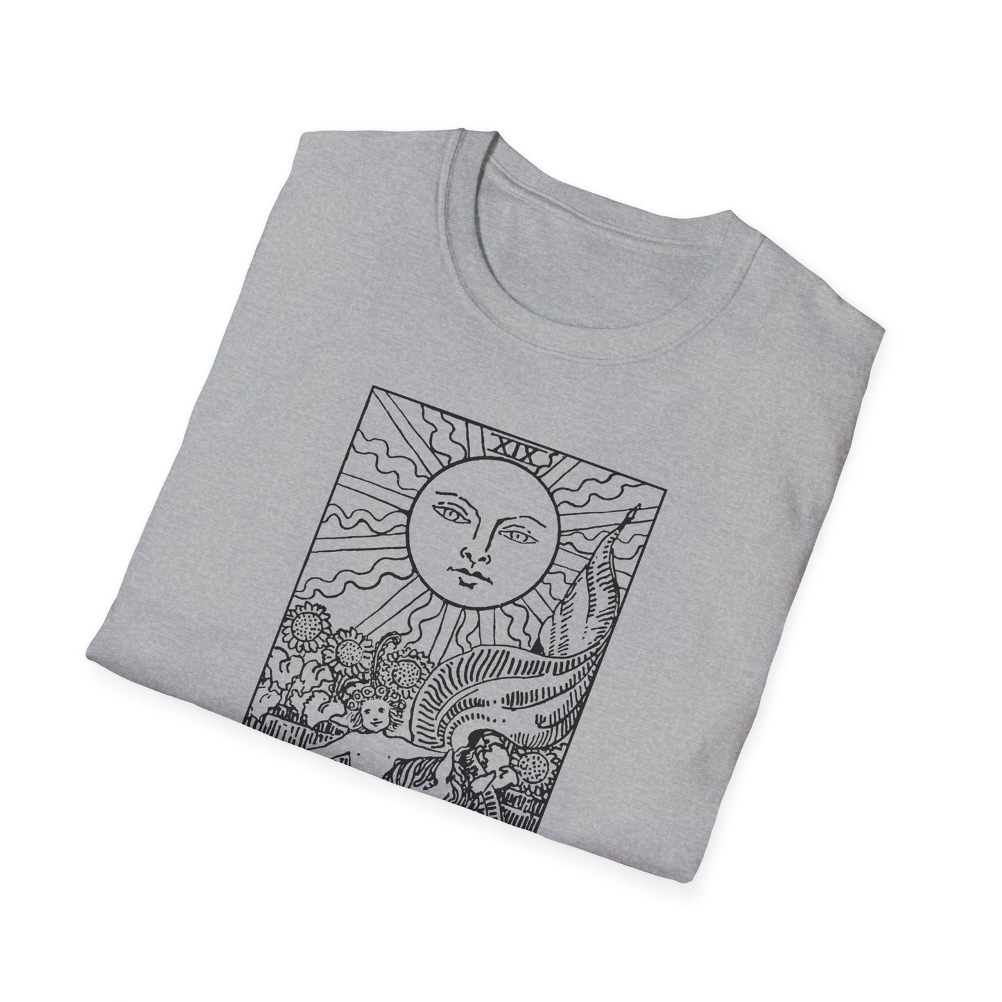 The Sun - Arcana Collection Unisex Softstyle T-Shirt