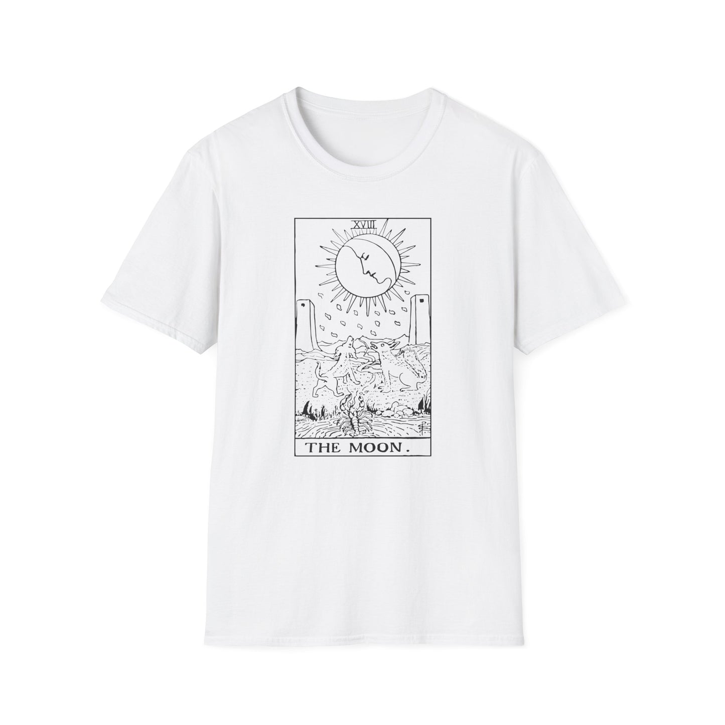 The Moon - Arcana Collection Unisex Softstyle T-Shirt