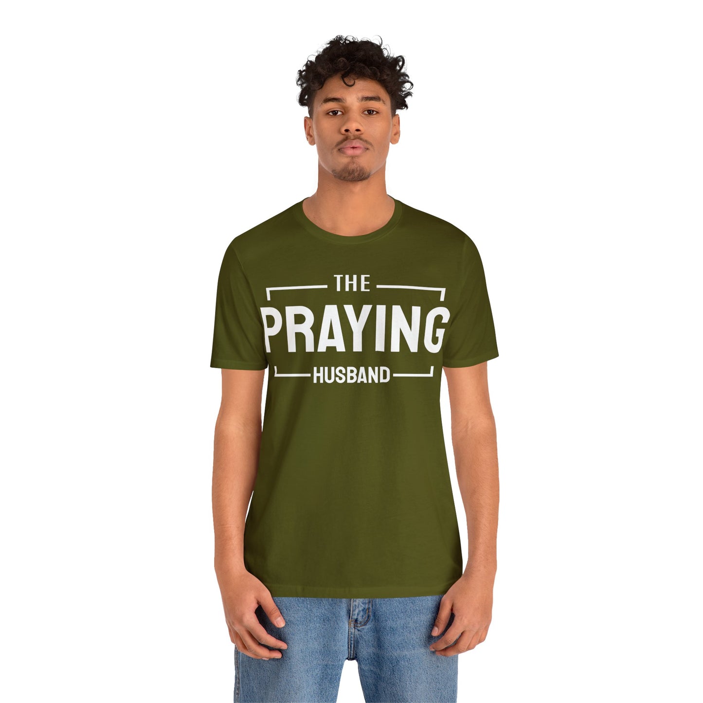 Praying Husband - Couples Collection Unisex Jersey Short Sleeve Tee