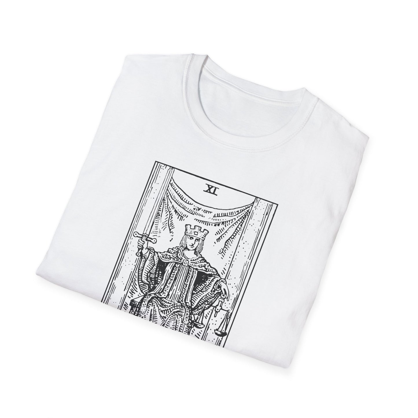 The Justice - Arcana Collection Unisex Softstyle T-Shirt