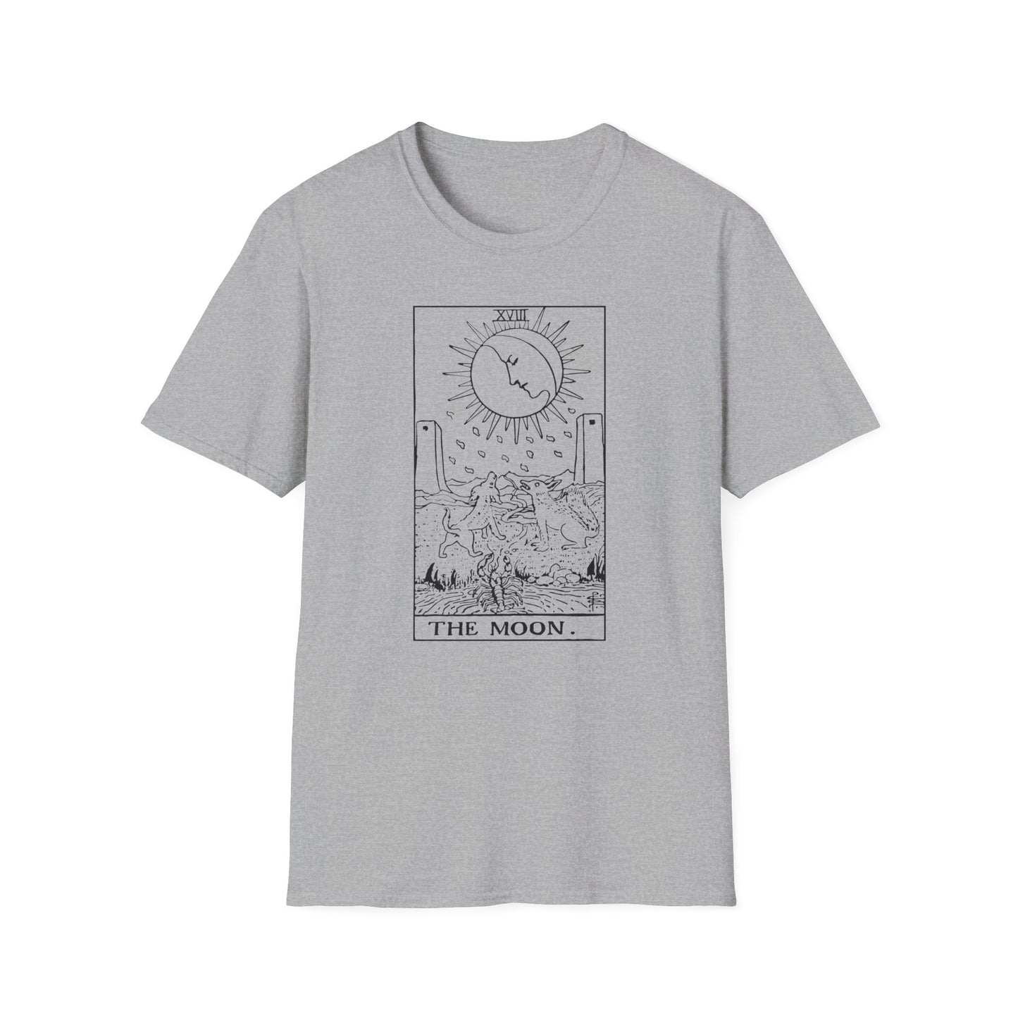 The Moon - Arcana Collection Unisex Softstyle T-Shirt