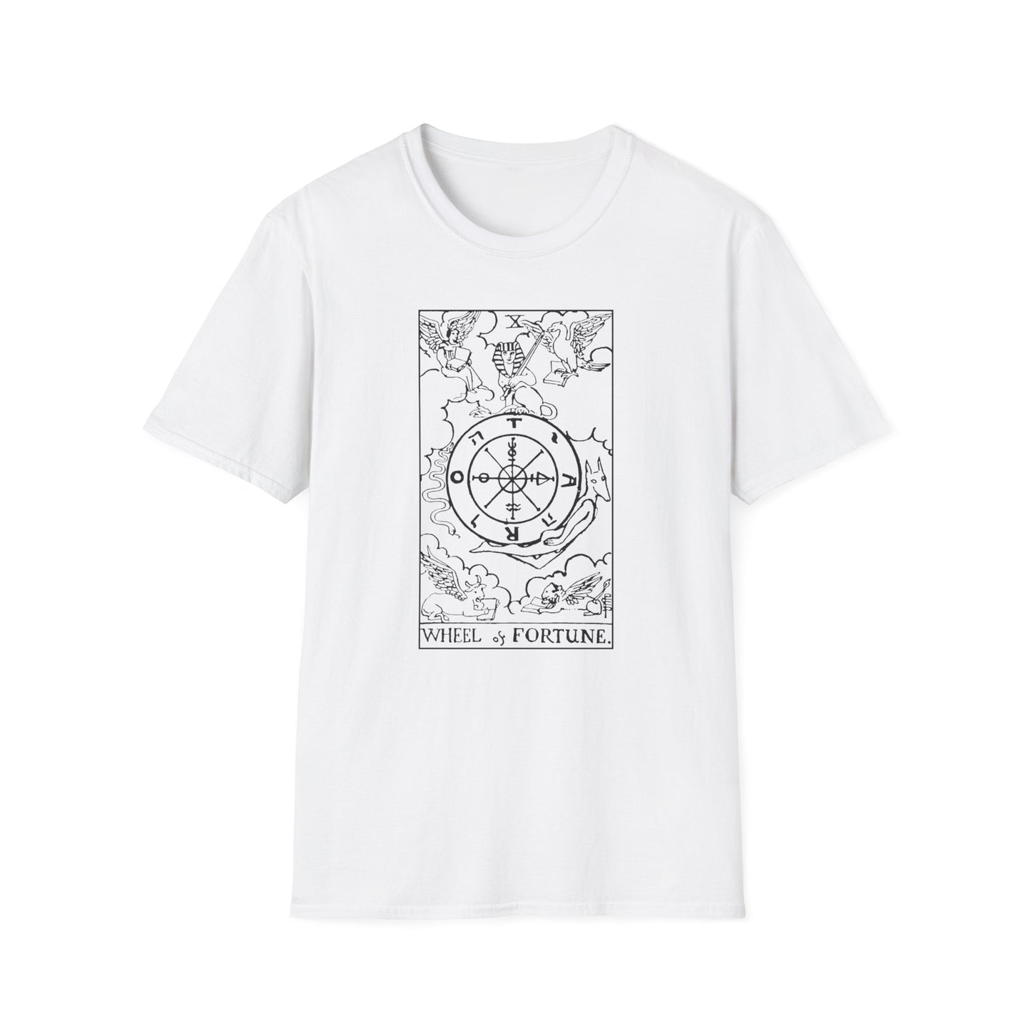 Wheel of Fortune - Arcana Collection Unisex Softstyle T-Shirt