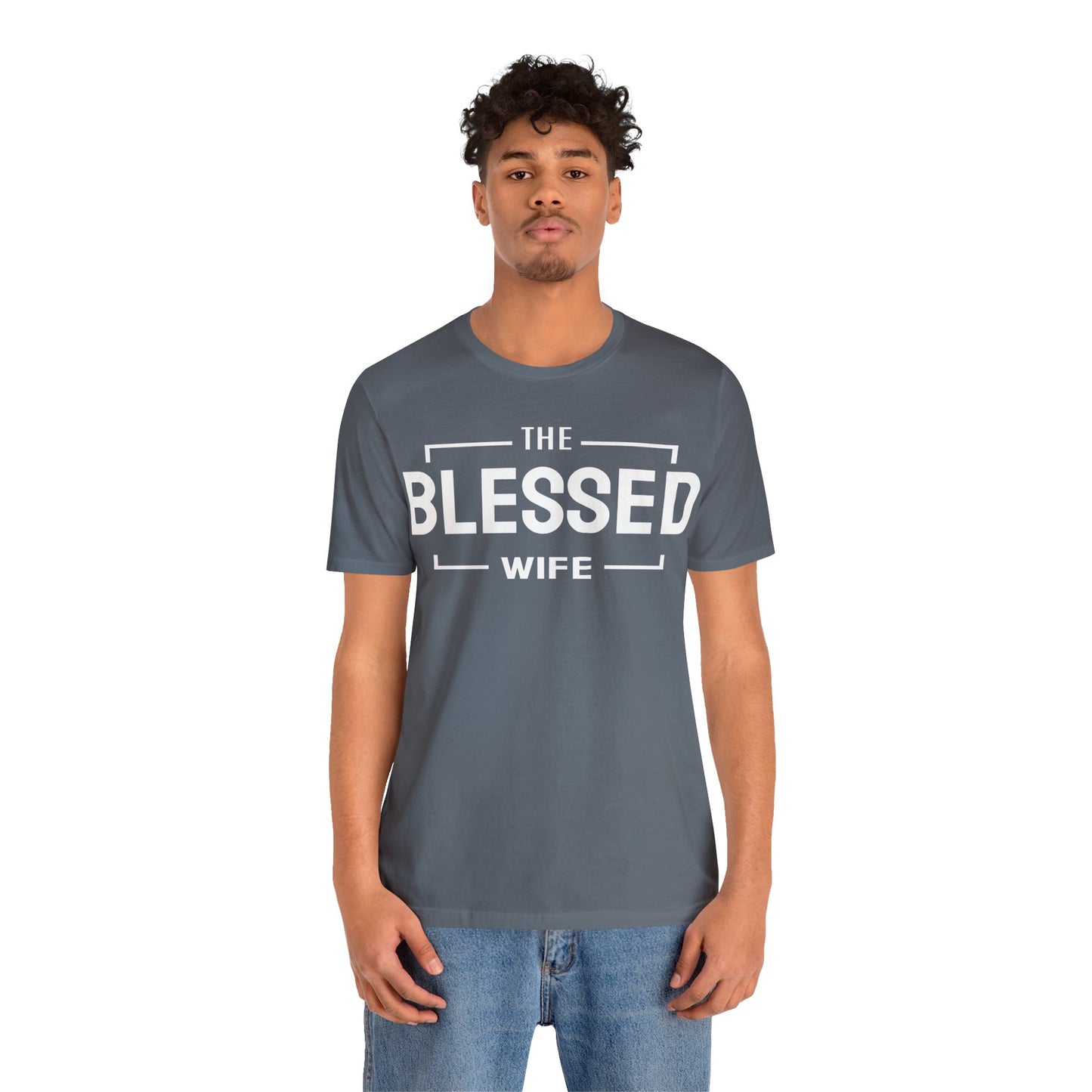 Blessed Wife - Couples Collection Unisex Jersey Short Sleeve Tee