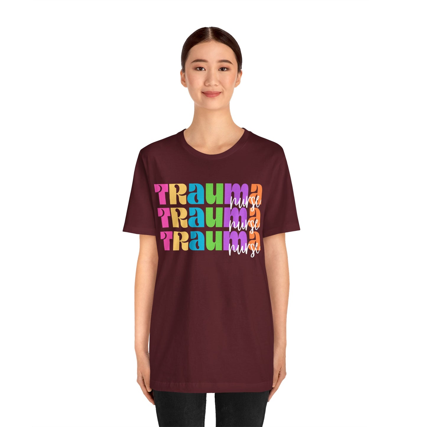 Trauma Nurse Unisex Jersey Short Sleeve Tee