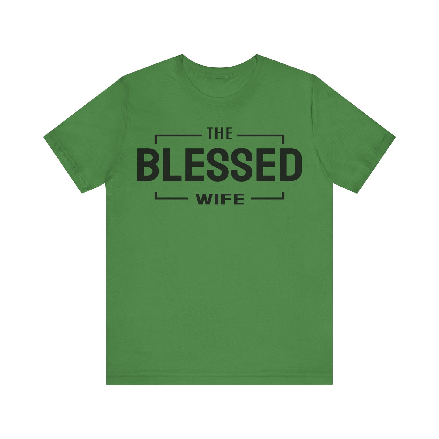 The Blessed Wife - Couples Collection Unisex Jersey Short Sleeve Tee