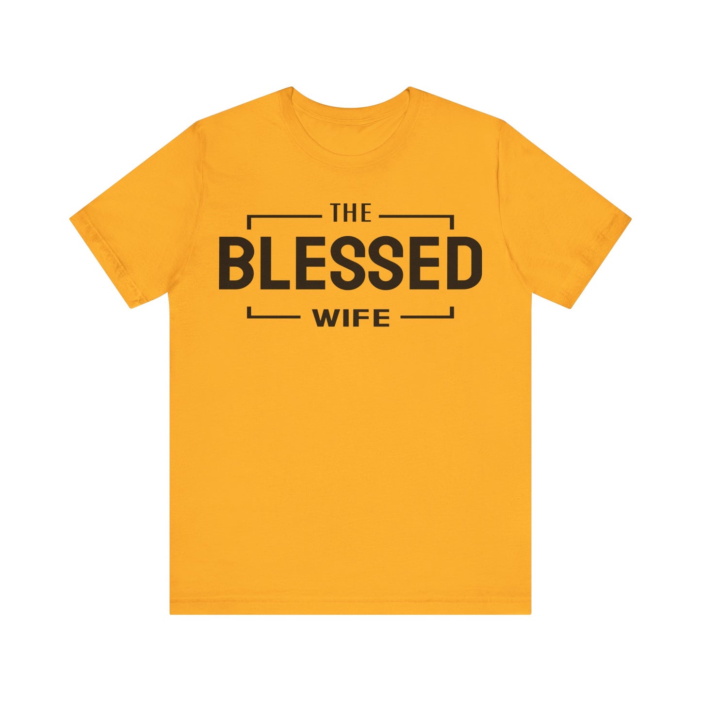 The Blessed Wife - Couples Collection Unisex Jersey Short Sleeve Tee