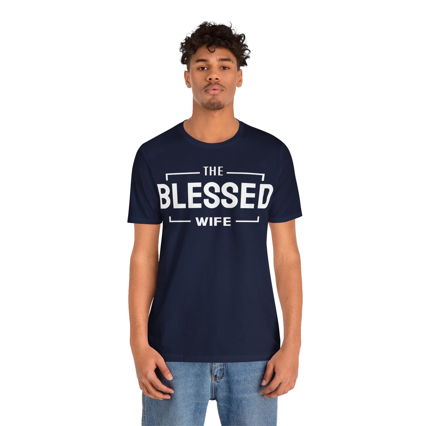 Blessed Wife - Couples Collection Unisex Jersey Short Sleeve Tee