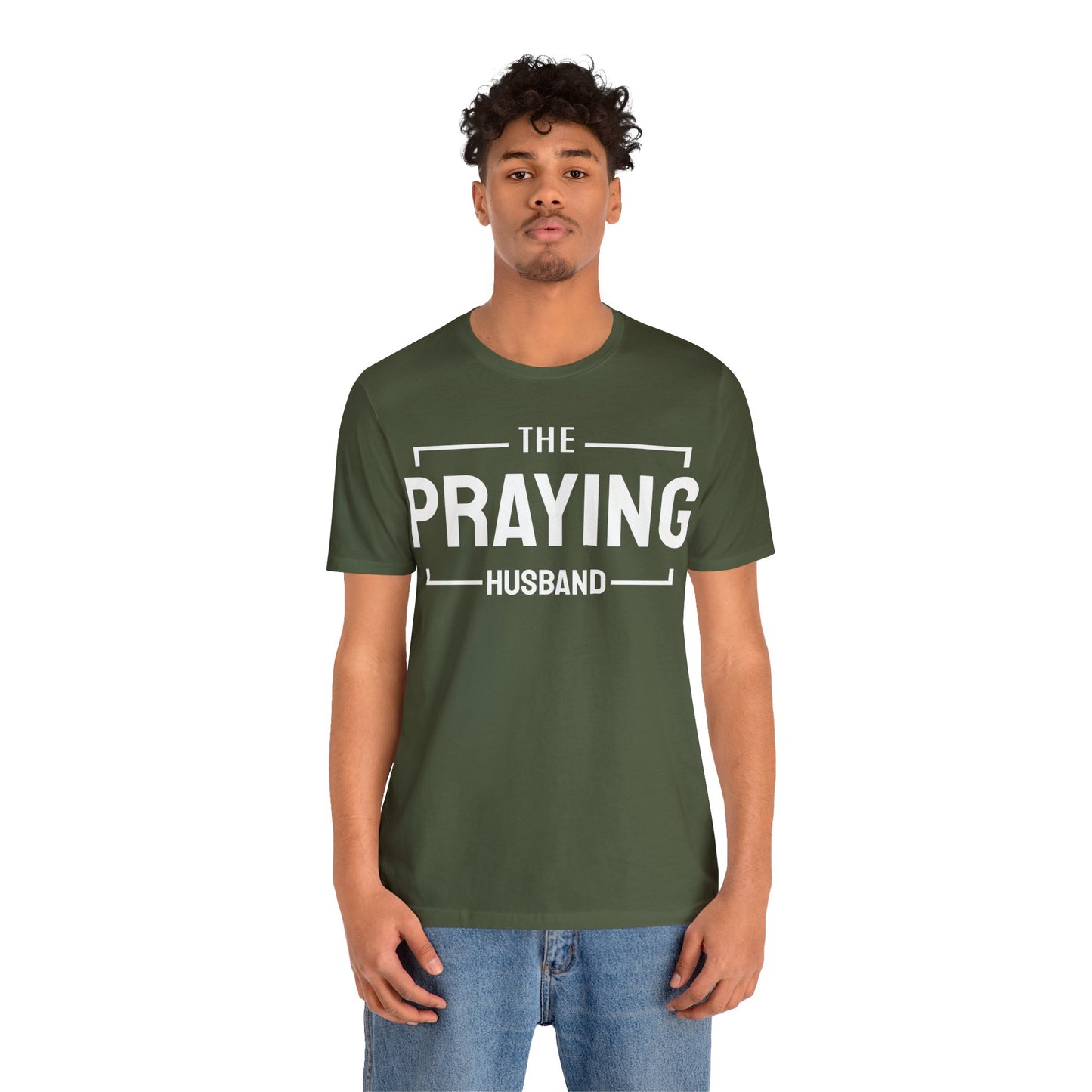 Praying Husband - Couples Collection Unisex Jersey Short Sleeve Tee