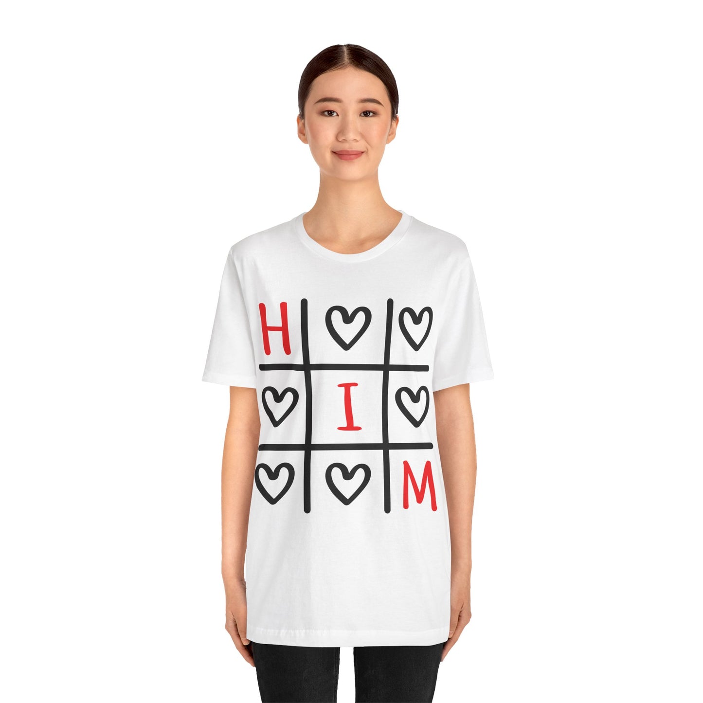 HIM Unisex Jersey Short Sleeve Tee