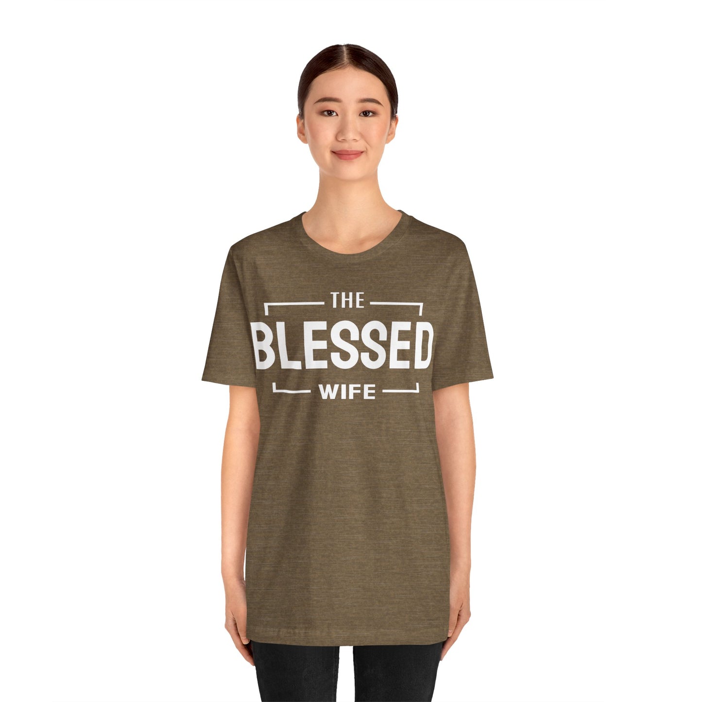 Blessed Wife - Couples Collection Unisex Jersey Short Sleeve Tee