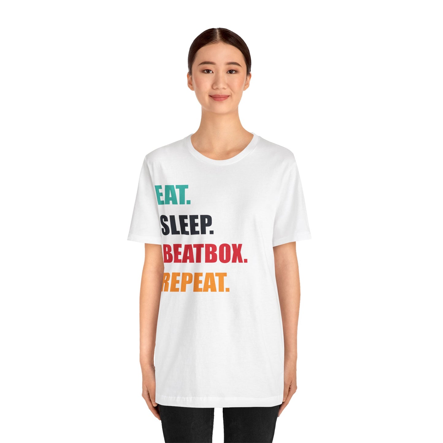 Eat Sleep Beat Box Repeat Tee