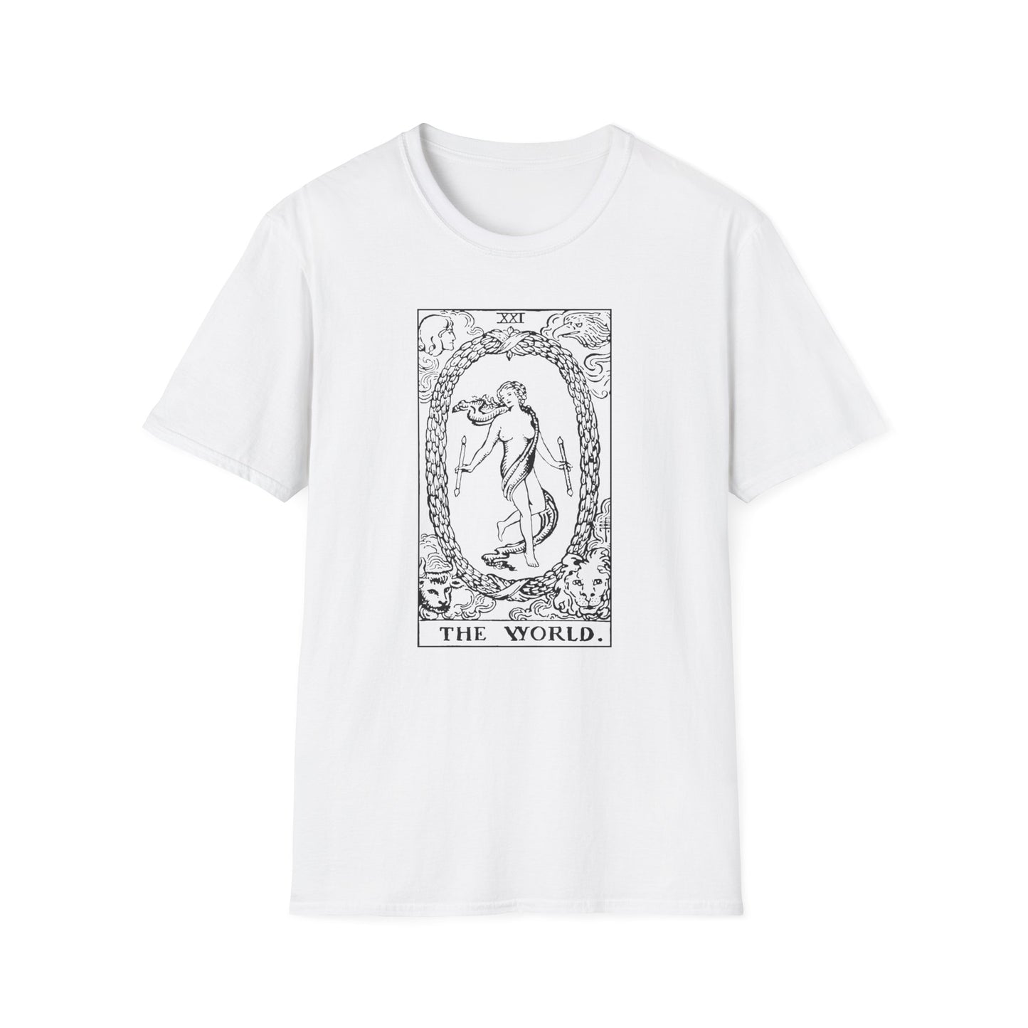 The World - Arcana Collection - Unisex Softstyle T-Shirt