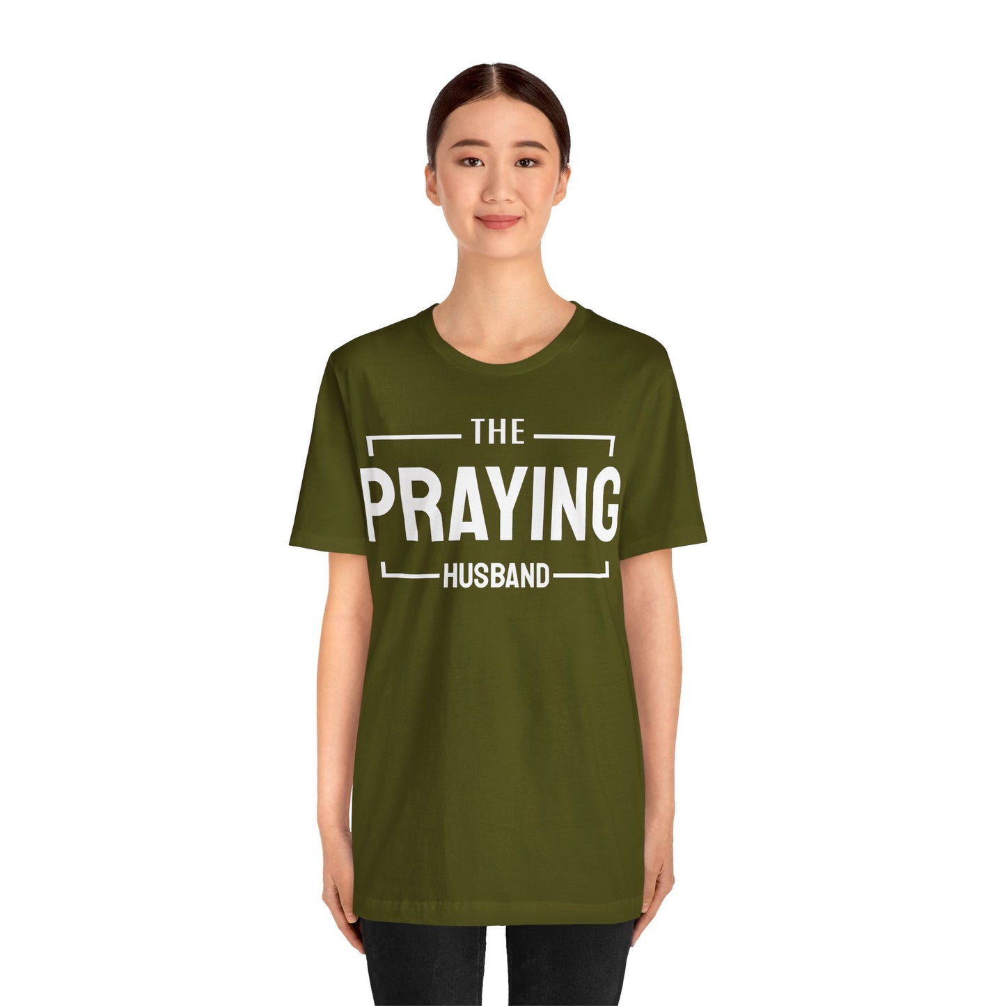 Praying Husband - Couples Collection Unisex Jersey Short Sleeve Tee