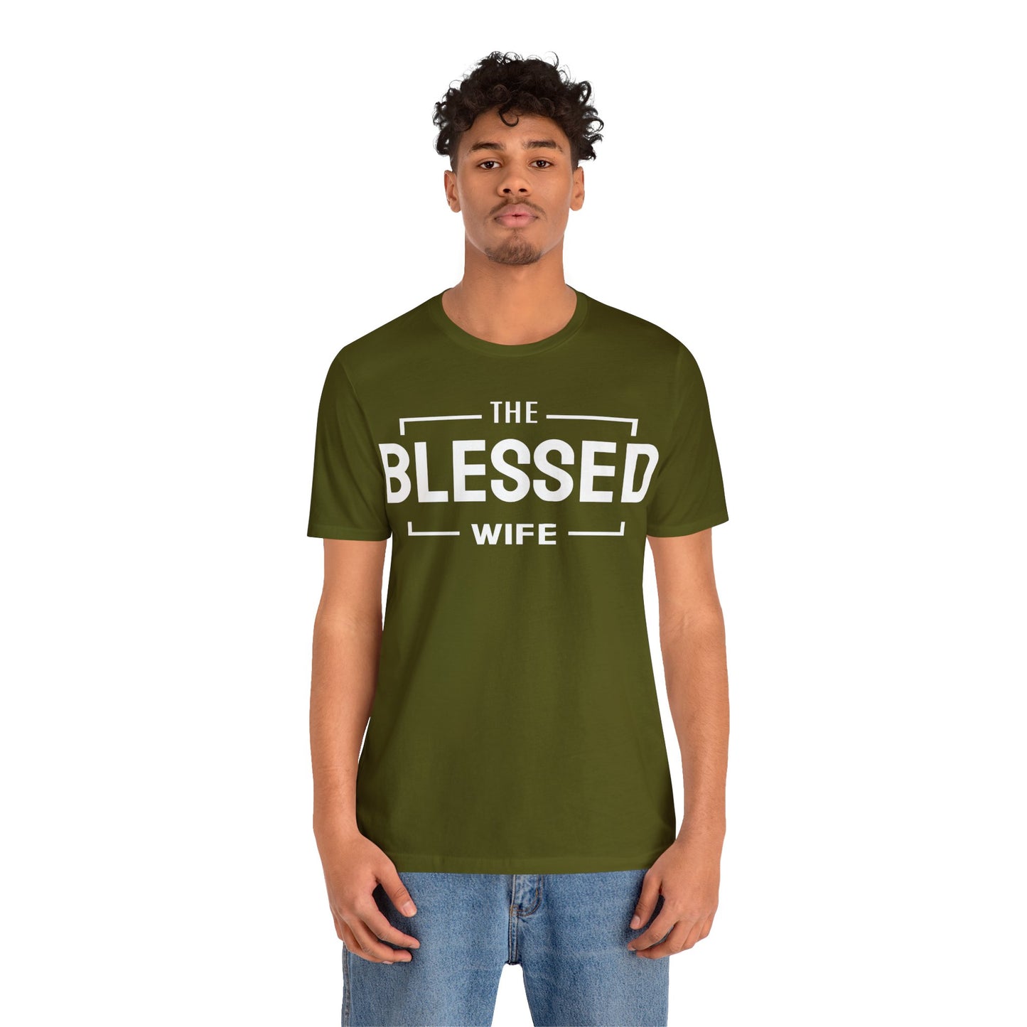 Blessed Wife - Couples Collection Unisex Jersey Short Sleeve Tee