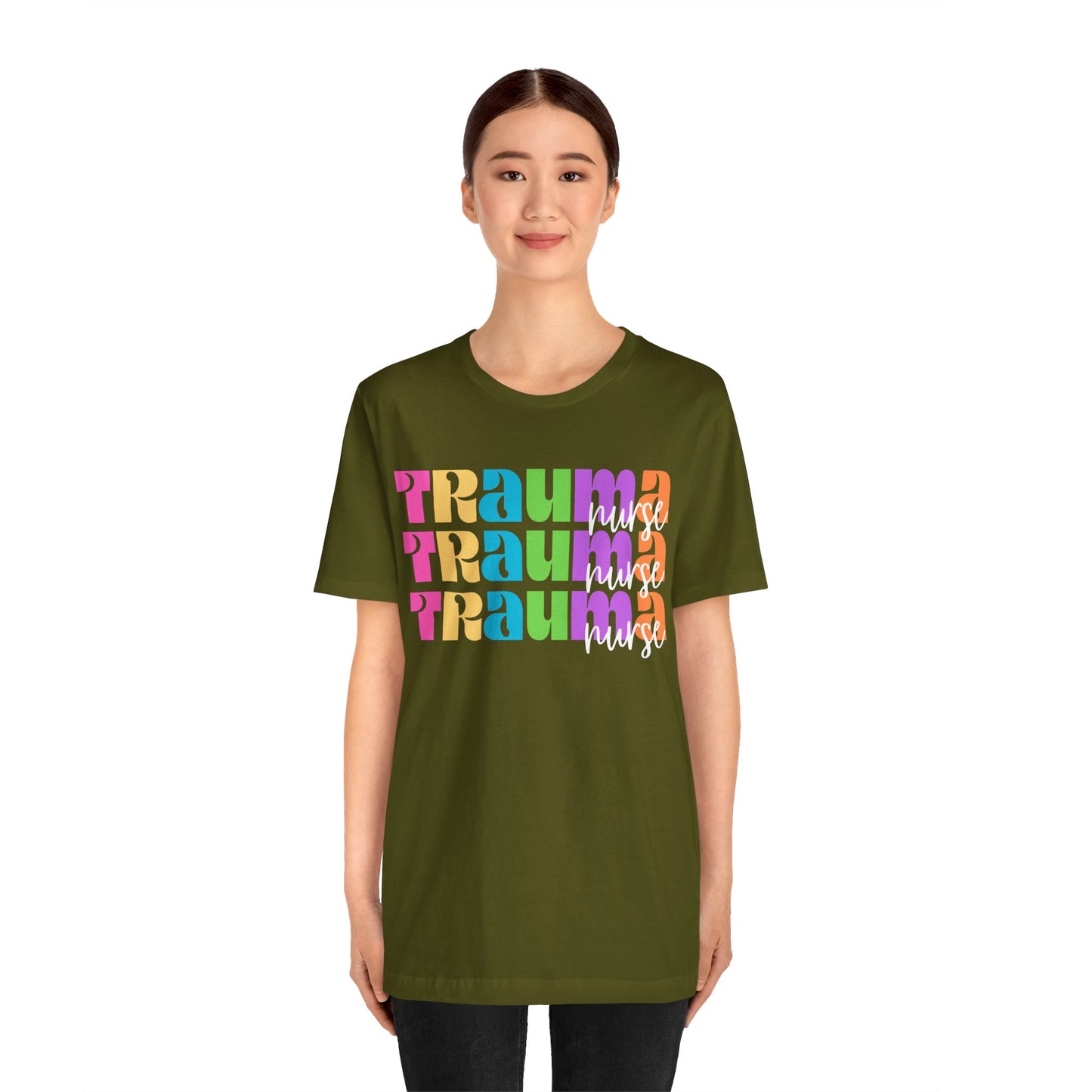 Trauma Nurse Unisex Jersey Short Sleeve Tee