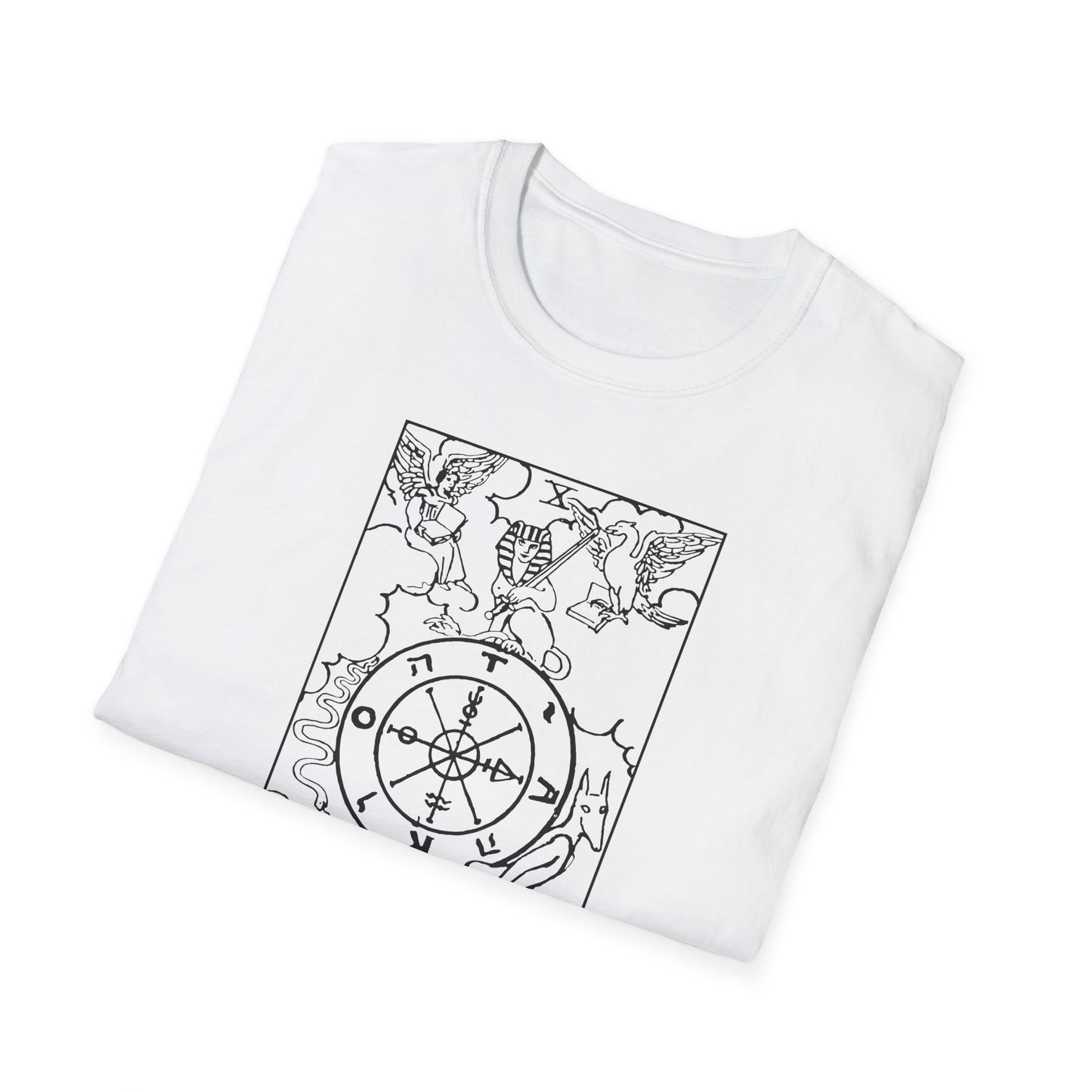 Wheel of Fortune - Arcana Collection Unisex Softstyle T-Shirt