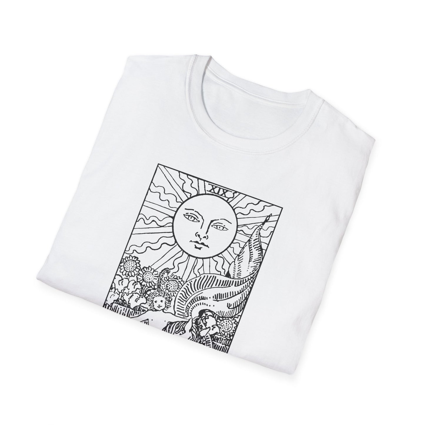 The Sun - Arcana Collection Unisex Softstyle T-Shirt