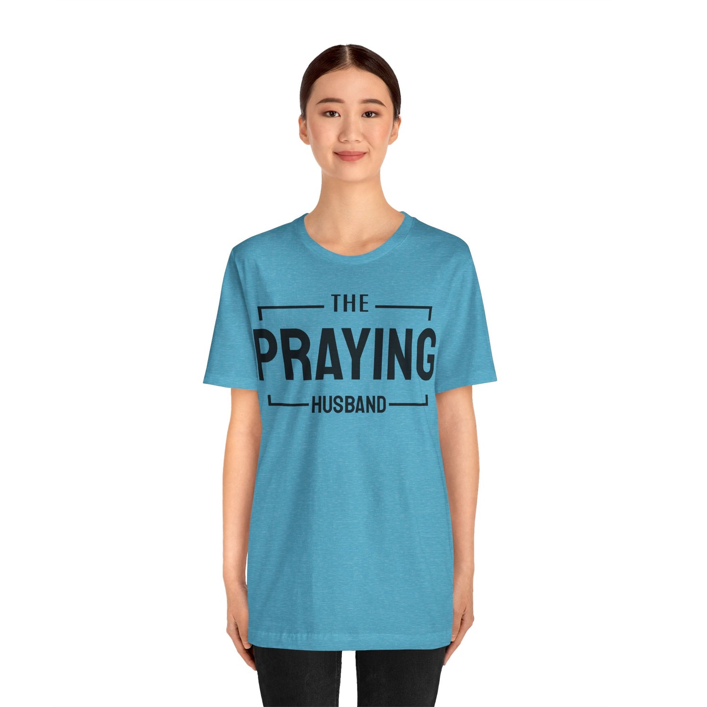 Praying Husband - Couples Collection Unisex Jersey Short Sleeve Tee